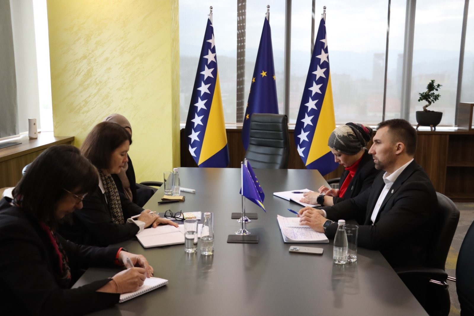 Ministar Delić s podregionalnom direktoricom MOR-a Harasty o jačanju saradnje