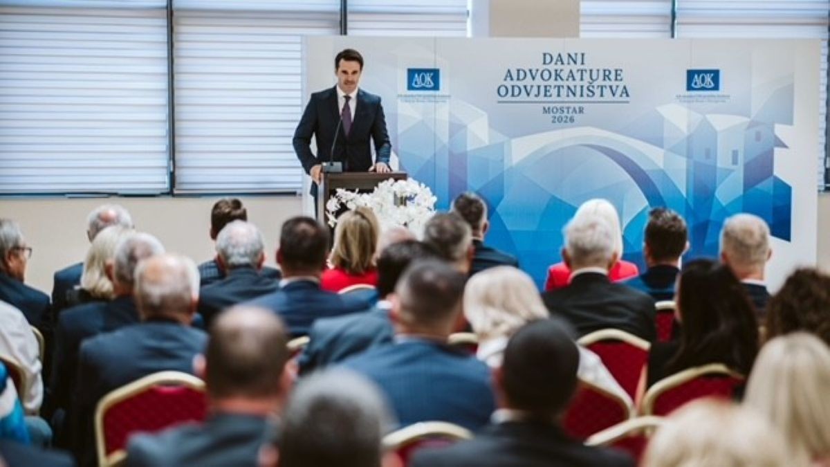 Ministar Škobić na svečanoj sjednici Skupštine Odvjetničke komore Federacije BiH