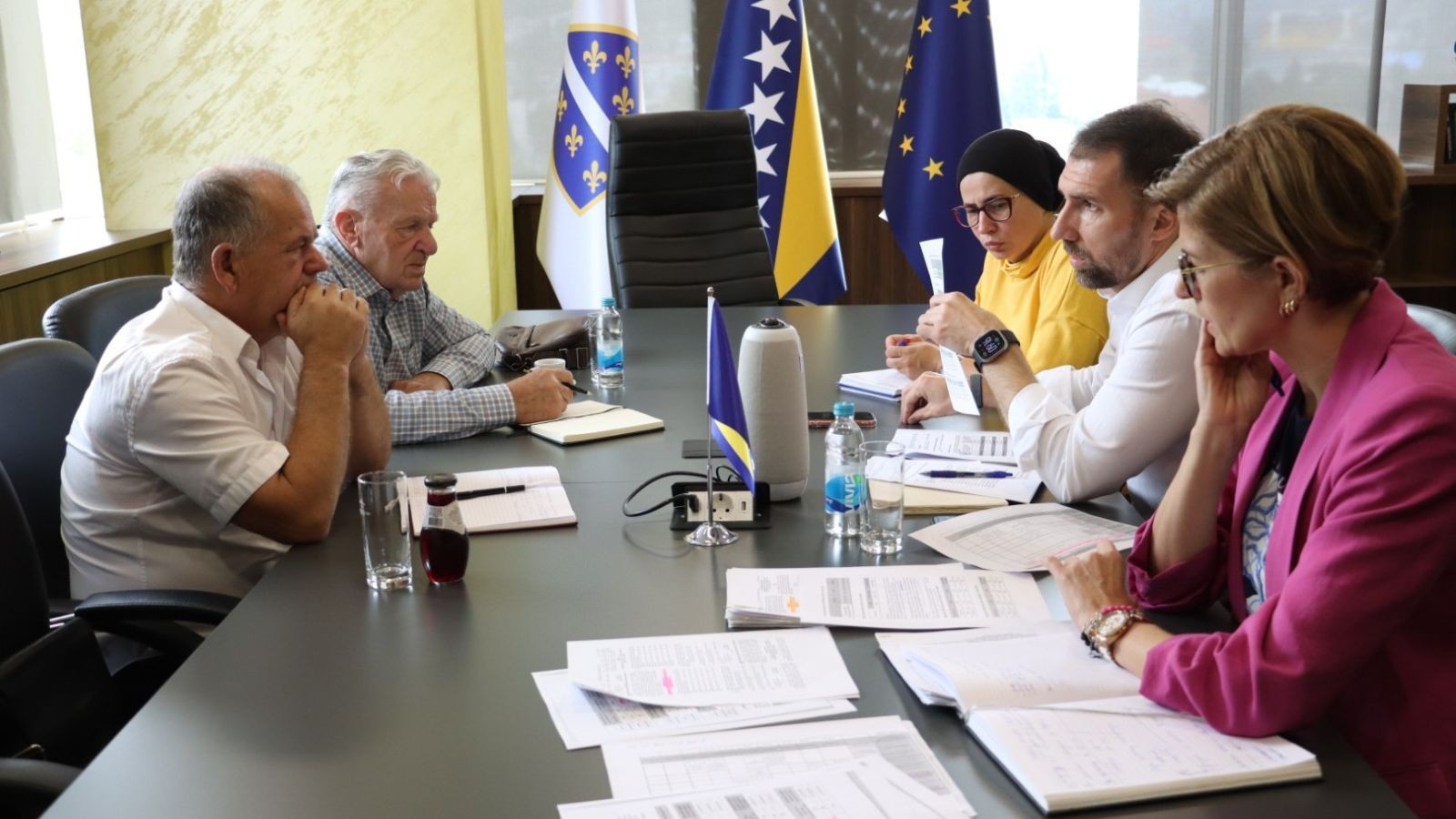 Ministar Delić s rukovodstvom Saveza penzionera FBiH: Akontativno usklađivanje omogućilo ranije povećanje penzija, konačan procent u septembru