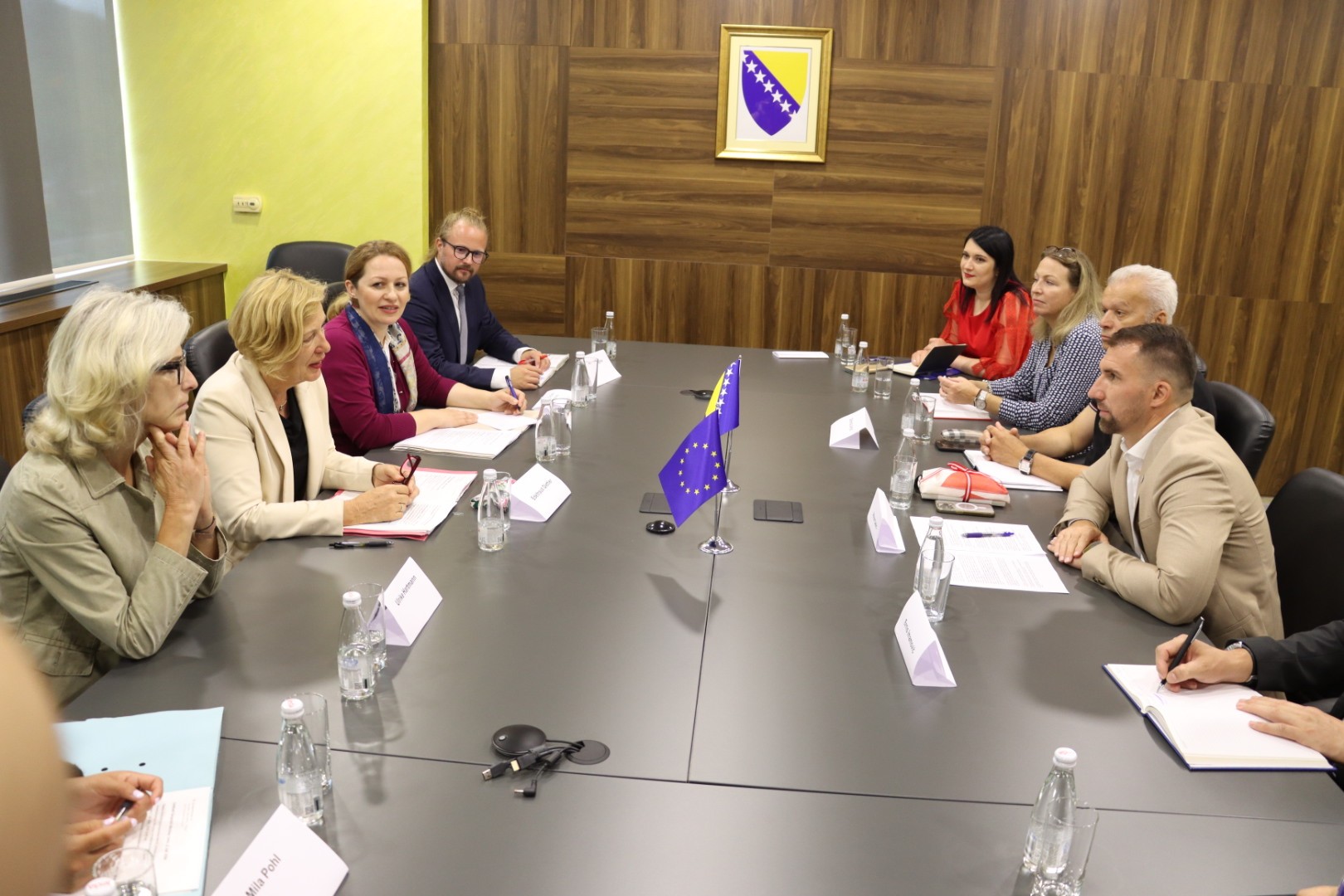 Ministar Delić s delegacijom Austrije o temama iz oblasti rada i socijalne politike
