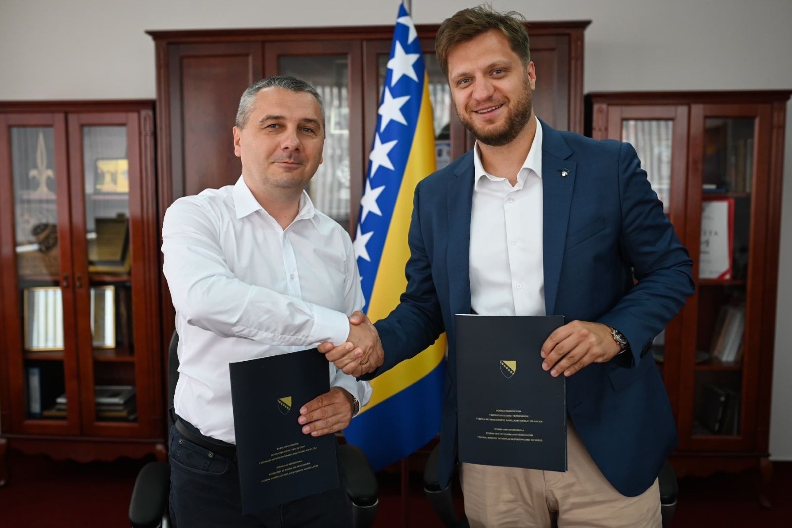 Ministar Dizdar i načelnik Čengić potpisali ugovore za izgradnju infrastrukture na području Starog Grada
