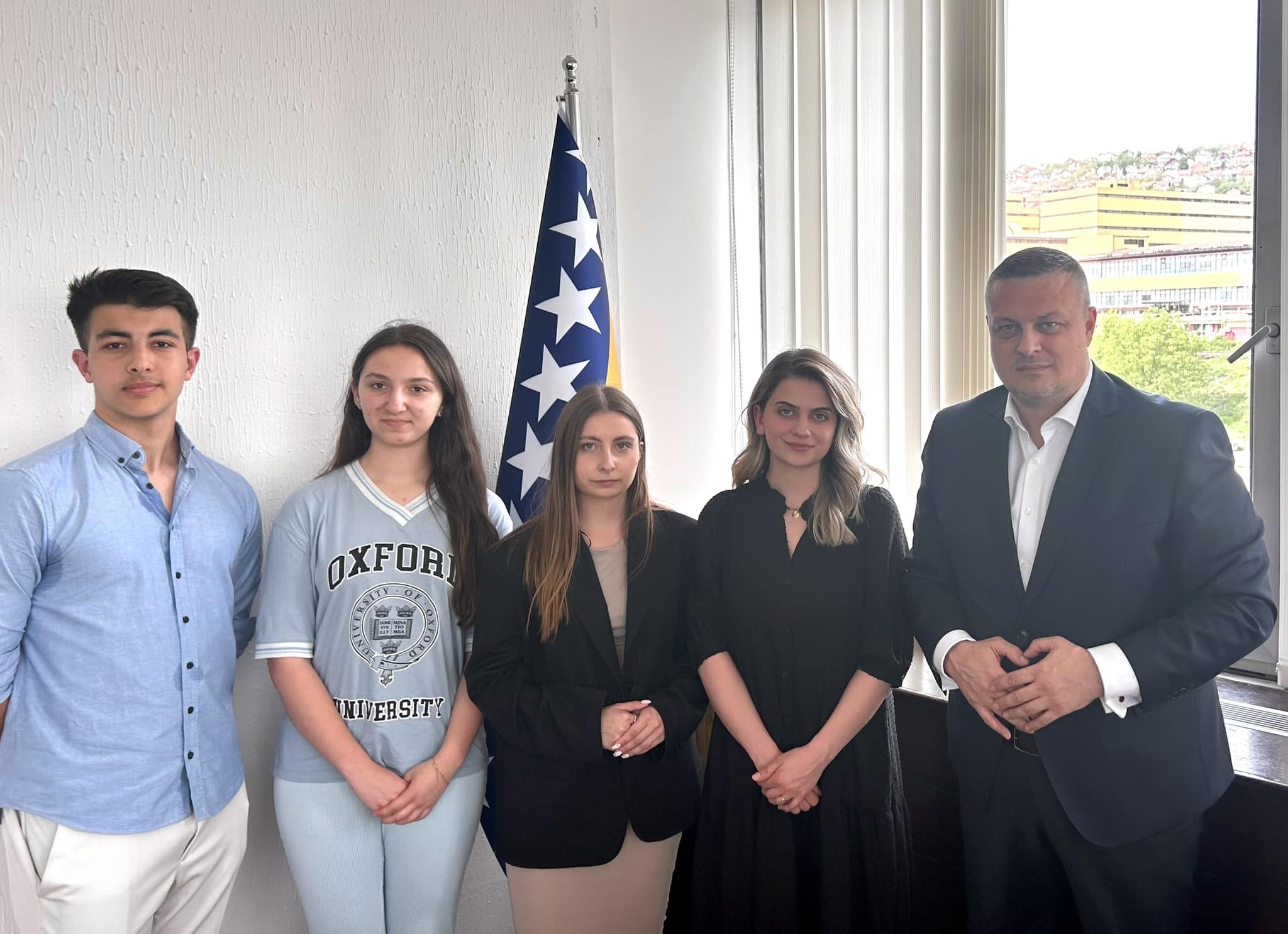 Ministar Mijatović podržao ekipu mladih iz BiH na međunarodnom takmičenju u preduzetništvu u Poreču