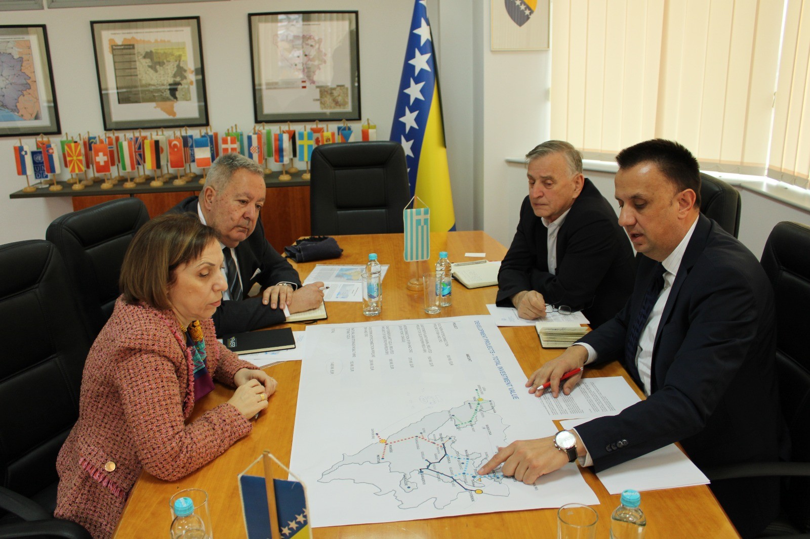 Ministar Lakić razgovarao s ambasadoricom Efthymiadou: Primjer Grčke i Bugarske može ubrzati Južnu interkonekciju