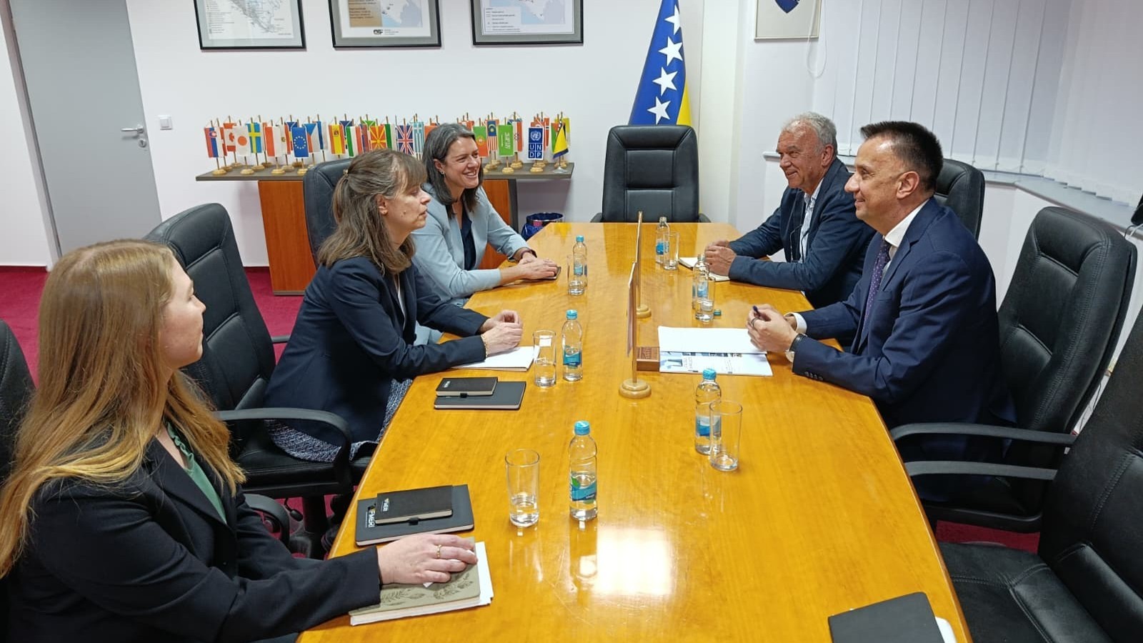 Ministar Lakić i direktorica Carnie: Projekti iz resora Ministarstva ključni za ekonomski razvoj Bosne i Hercegovine
