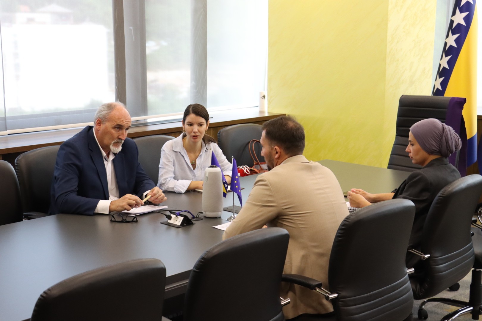 Ministar Delić razgovarao sa ambasadorom Švicarske u BiH