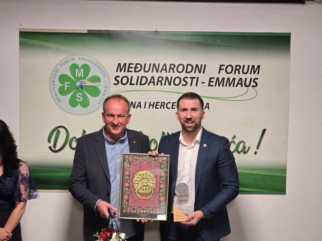 Ministar Delić na obilježavanju 26. godišnjice humanitarnog rada MFS-EMMAUS-a