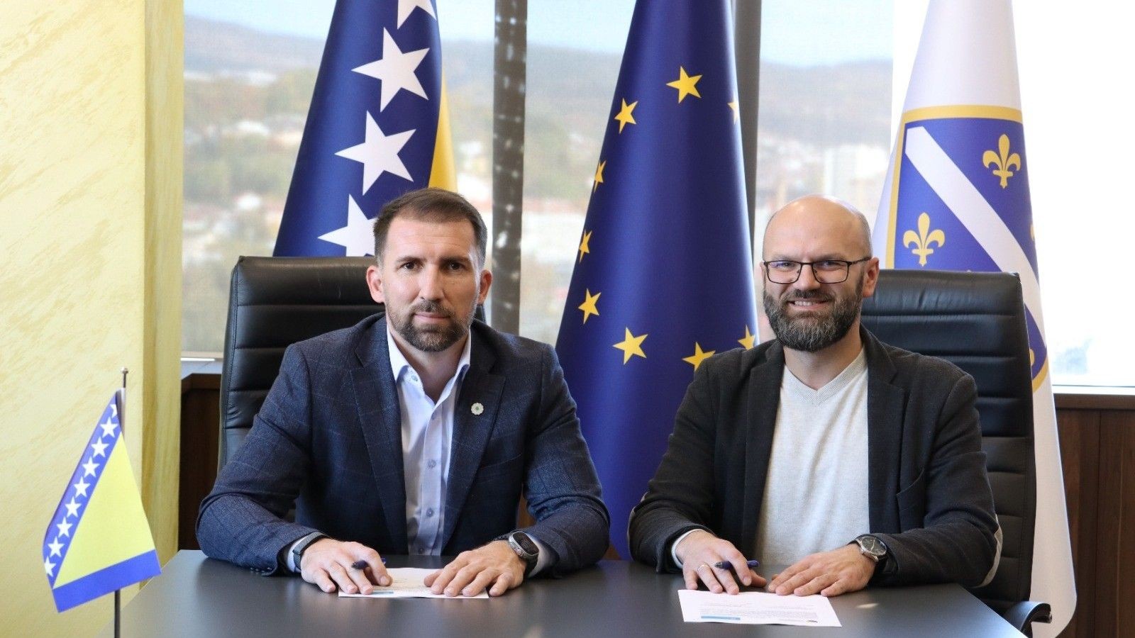 Ministar Delić i direktor SOS Dječijih sela u BiH Garibija potpisali Memorandum o saradnji