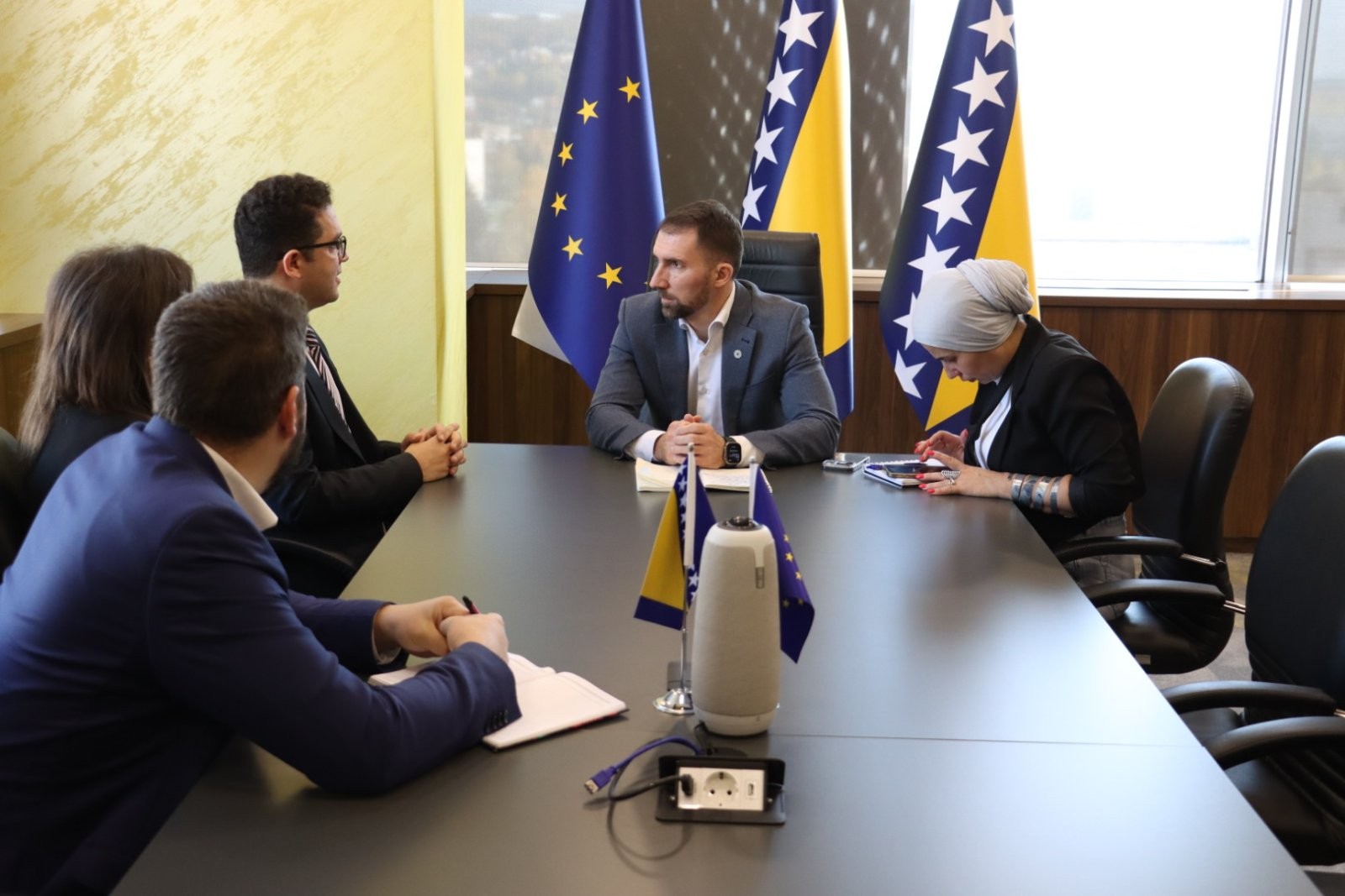 Министар Делић с новоименованим координатором ТИКА-е: Разговарано о сарадњи на пројектима подршке социјалним категоријама