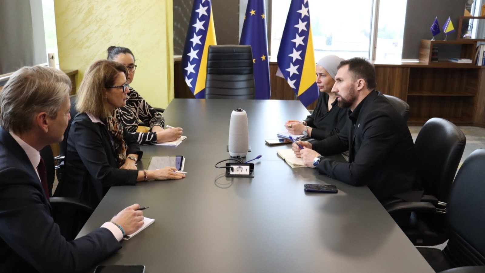 Ministar Delić razgovarao s regionalnom direktoricom MOR-a: Pomjeramo fokus na zaštitu na radu i implementaciju reformi