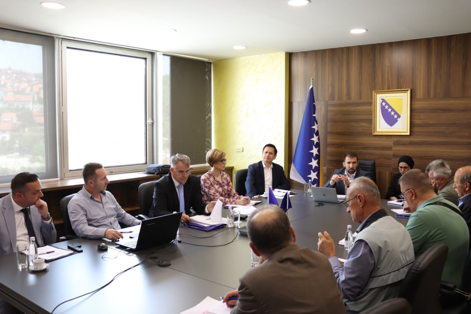 Ministar Delić razgovarao sa predstavnicima penzionera: Dijalogom do pravih rješenja