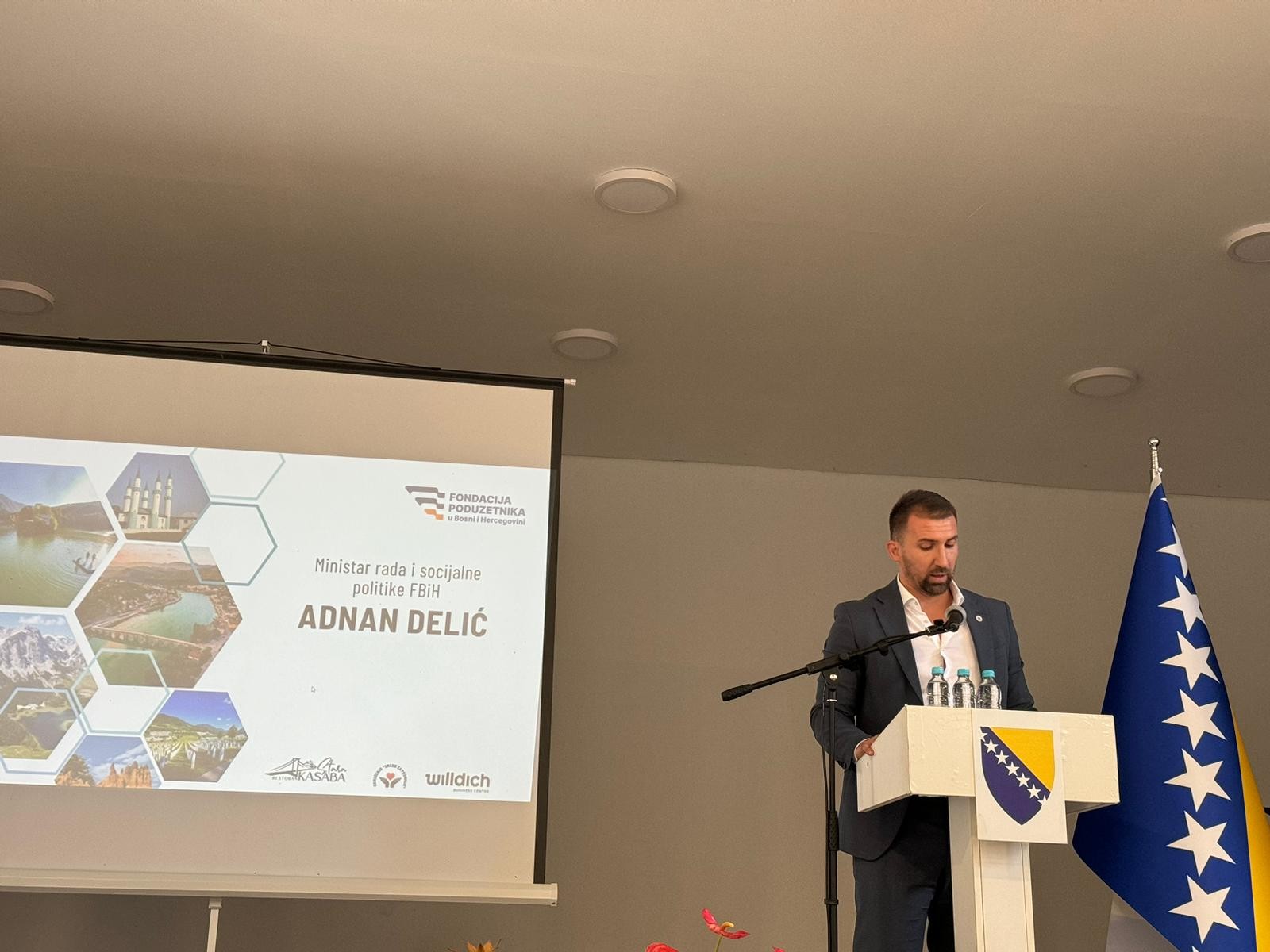 Ministar Delić na biznis konferenciji “Turistički potencijali Podrinja" u Novoj Kasabi