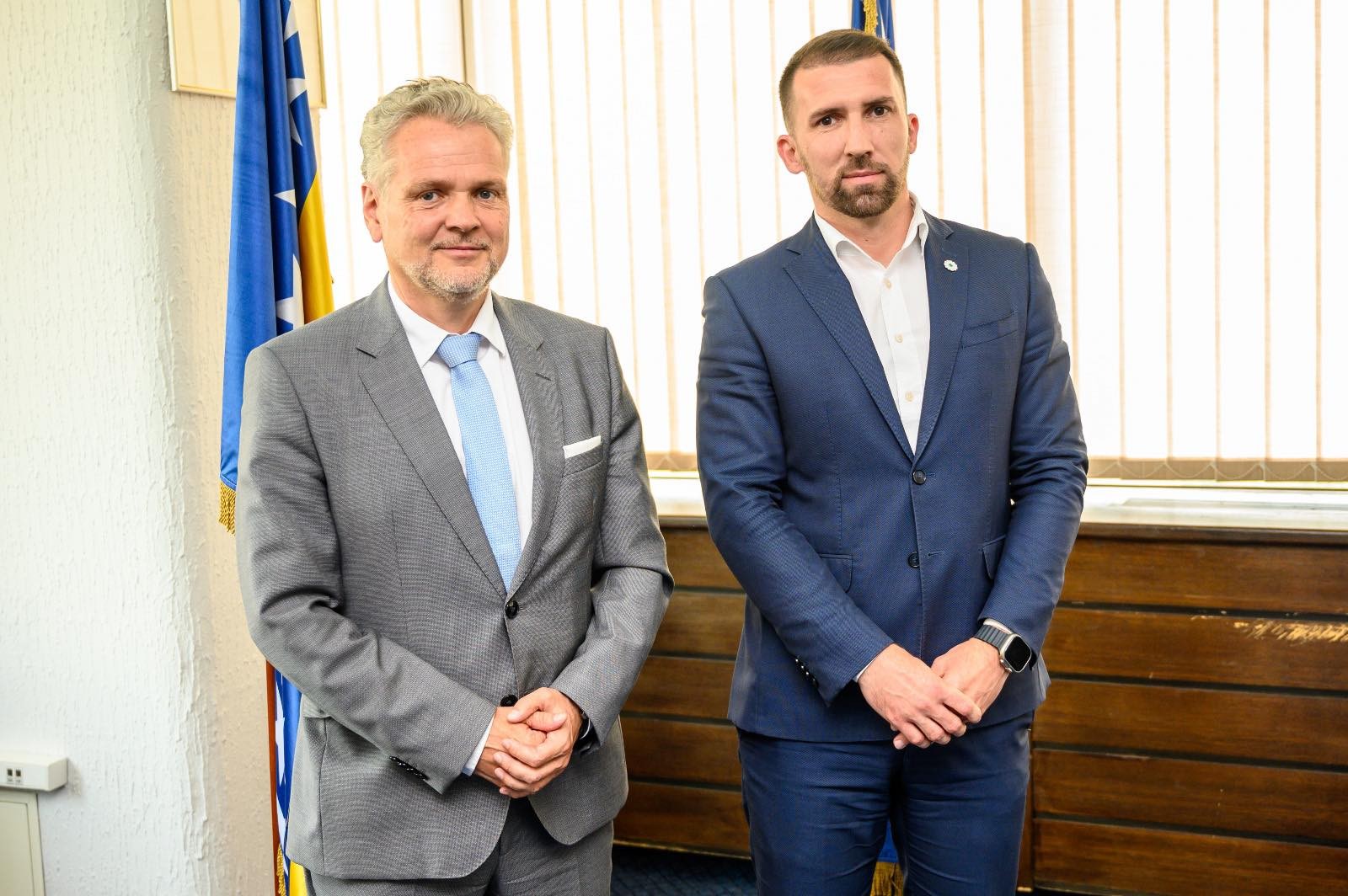 Ministar Delić razgovarao sa ambasadorom Sattlerom