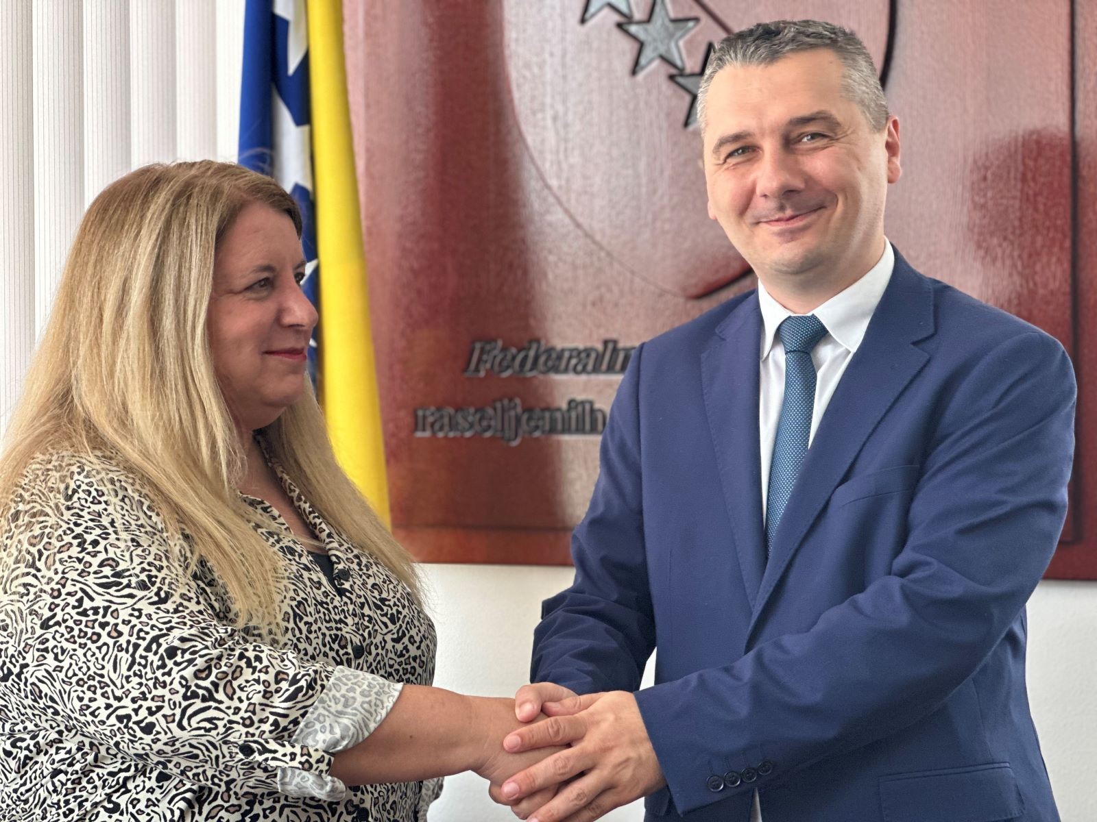 Ministar Dizdar sa ambasadoricom Galit Peleg: Razmjena iskustava u memorijalizaciji stradanja žrtava i njegovanju kulture sjećanja