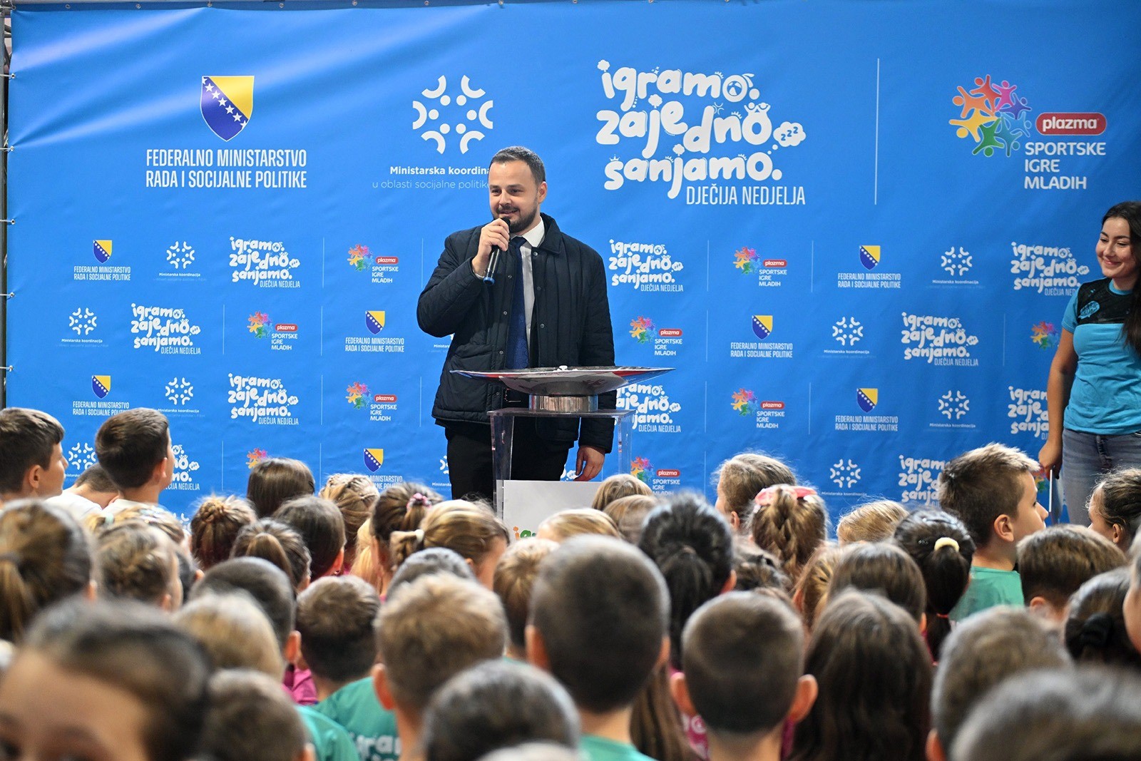 FMRSP: Karavan radosti pod motom „Igramo zajedno, sanjamo zajedno“ posjetio Zavidoviće