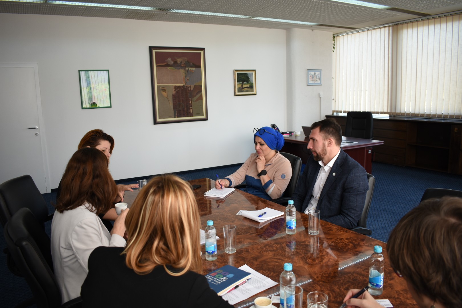 Delić s predstavnicima UN Woman