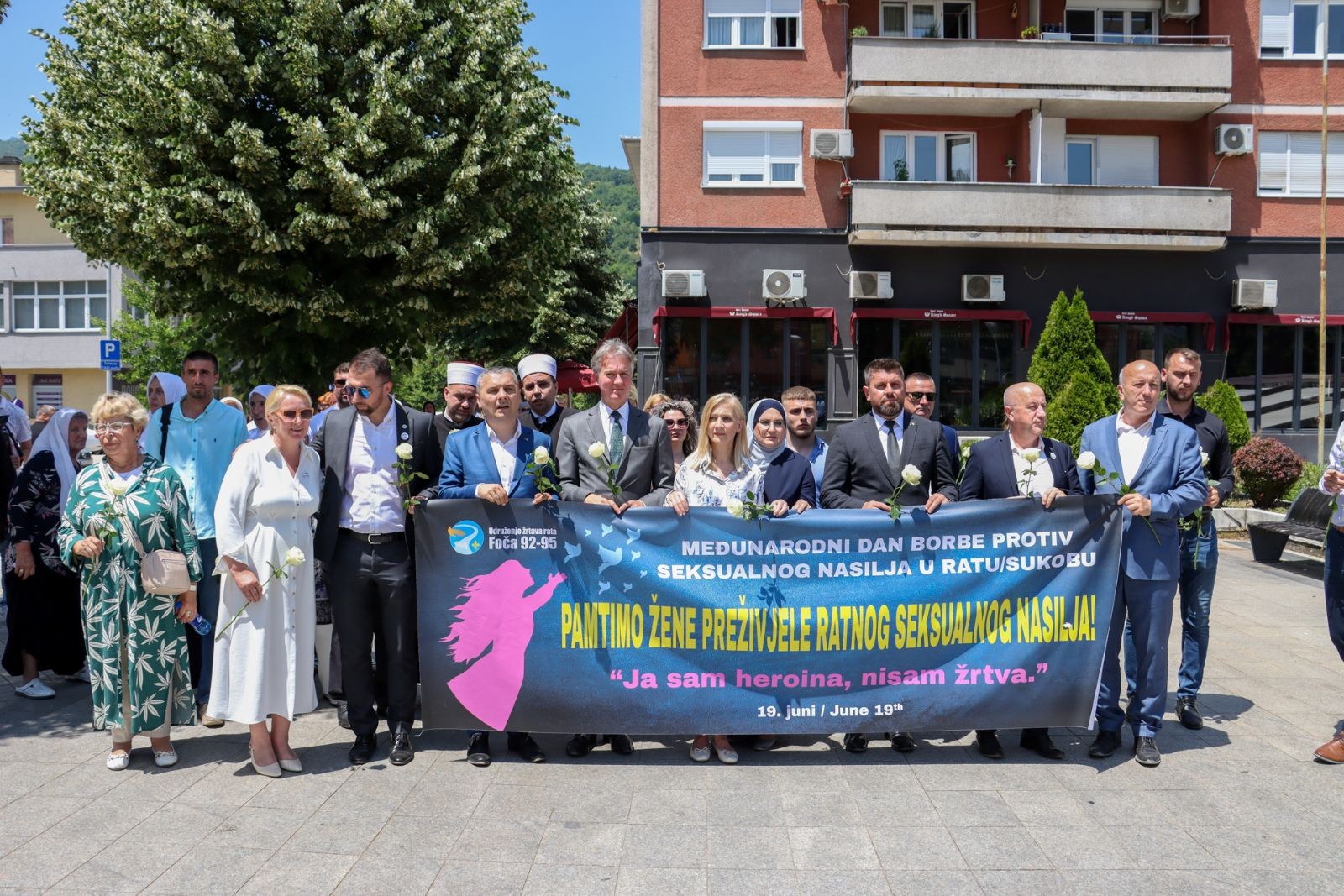 Ministri Delić, Dizdar i Lokmić boravili u Foči povodom Međunarodnog dana borbe protiv seksualnog nasilja u ratu