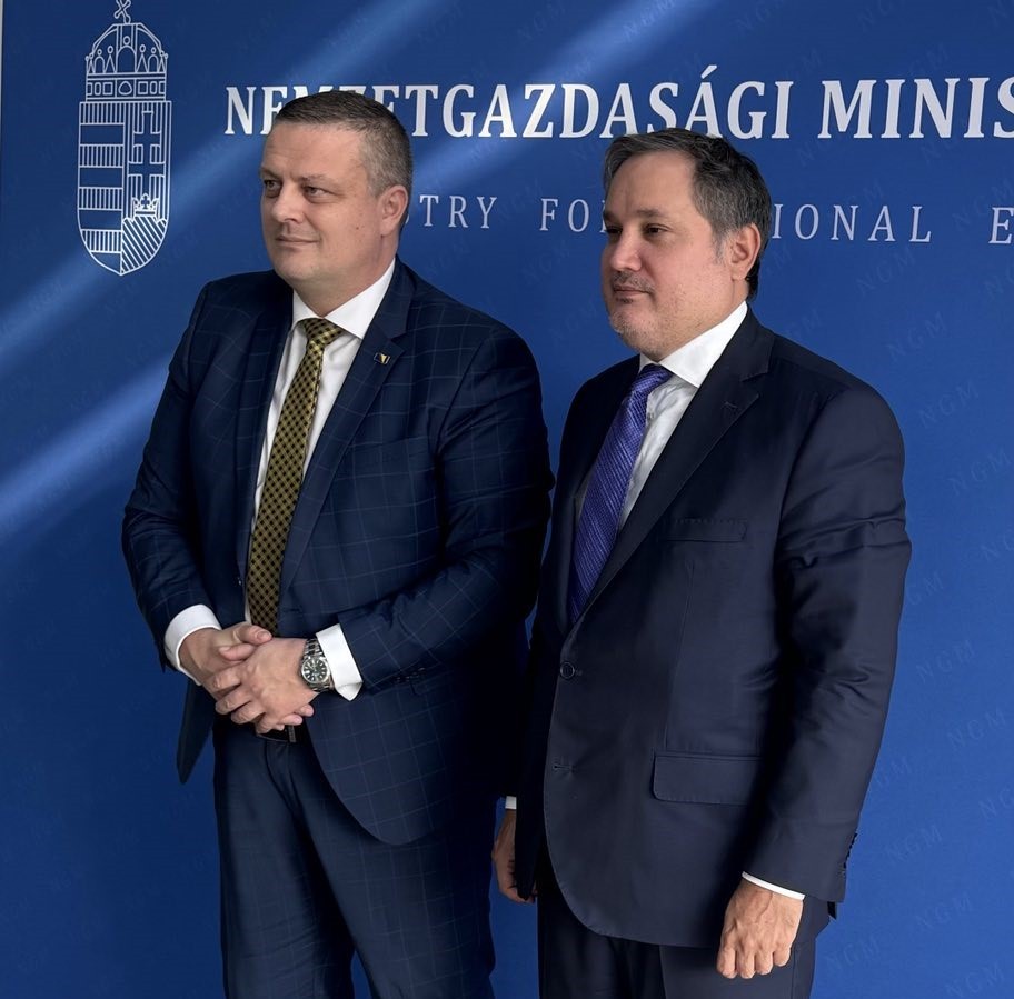 Ministar Mijatović sa mađarskim ministrom privrede Nagyijem: Otvoren prostor za privrednu saradnju