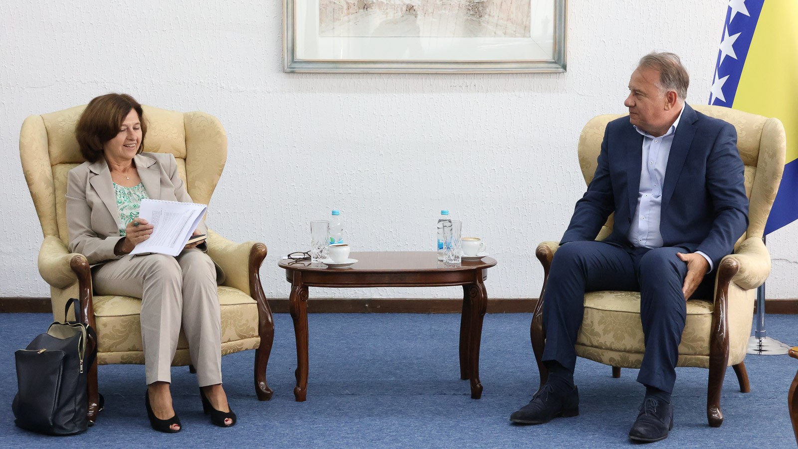 Premijer Nikšić s predstavnicom EBRD-a o nastavku suradnje na ključnim infrastrukturnim projektima u Federaciji BiH