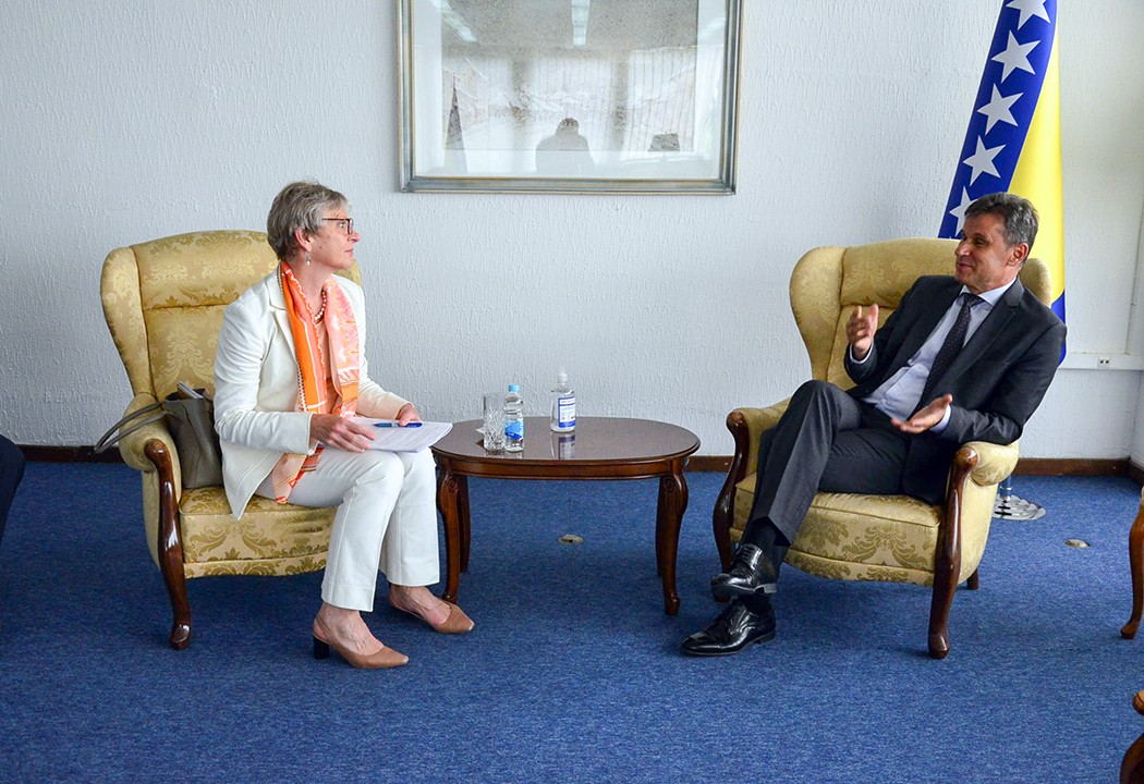 Premijer Novalić se sastao s direktoricom EBRD-a za centralnu i jugoistočnu Evropu