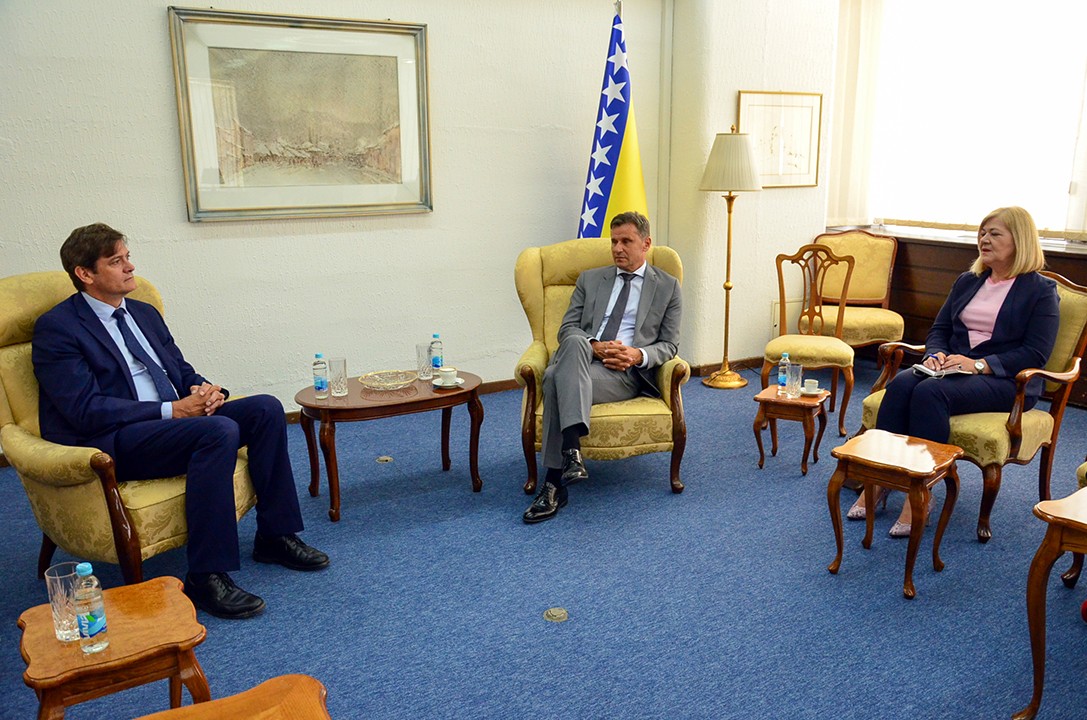 Premijer Novalić i ministrica Milićević s novim šefom Ureda Svjetske banke u BiH