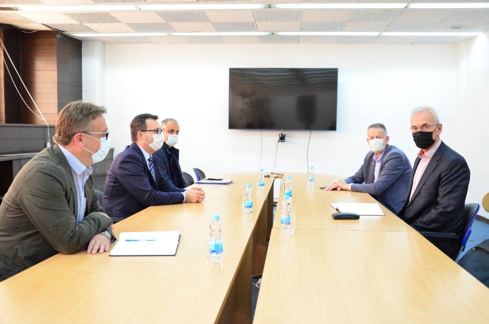 Ministar Džindić s predstavnicima Zraka d.d.