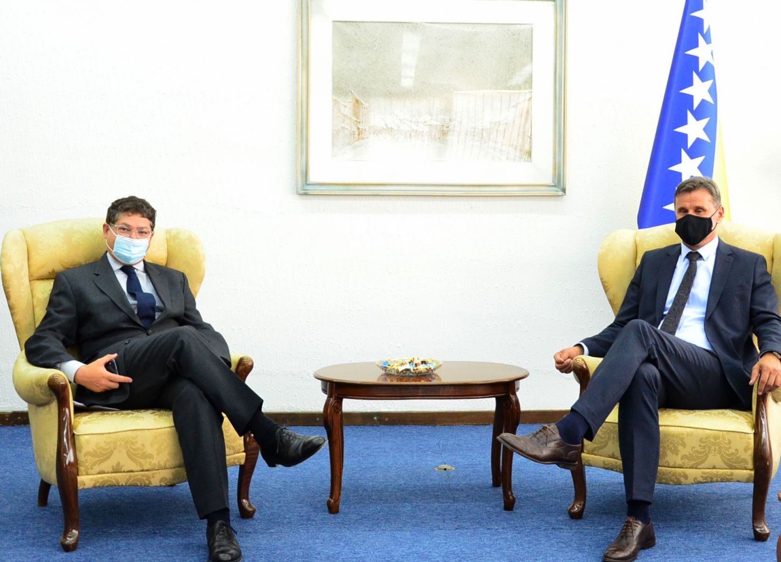 Premijer Novalić se susreo s potpredsjednikom EBRD-a