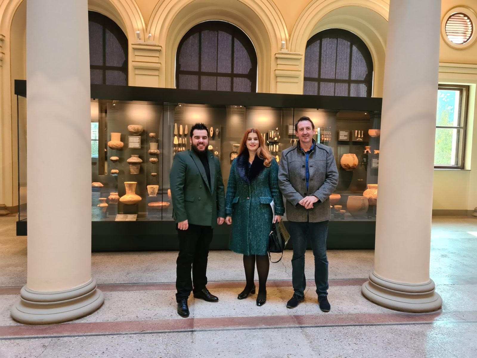 UO Fondacije za muzičke, scenske i likovne umjetnosti posjetio Zemaljski muzej BiH