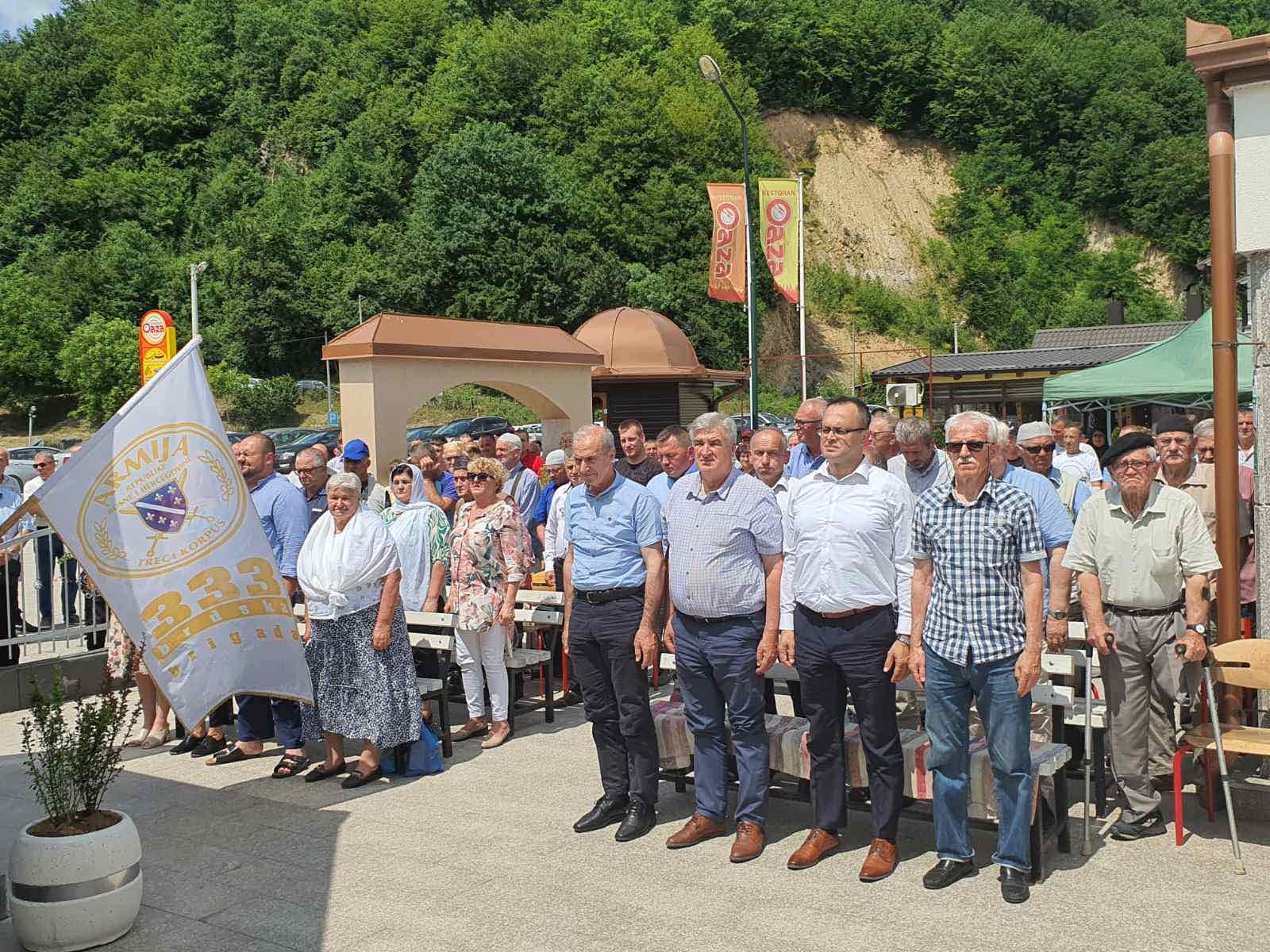 Terzo na otvaranju Šehidskog spomen obilježja u Busovači i obilježavanju pogibije Safeta Zajke