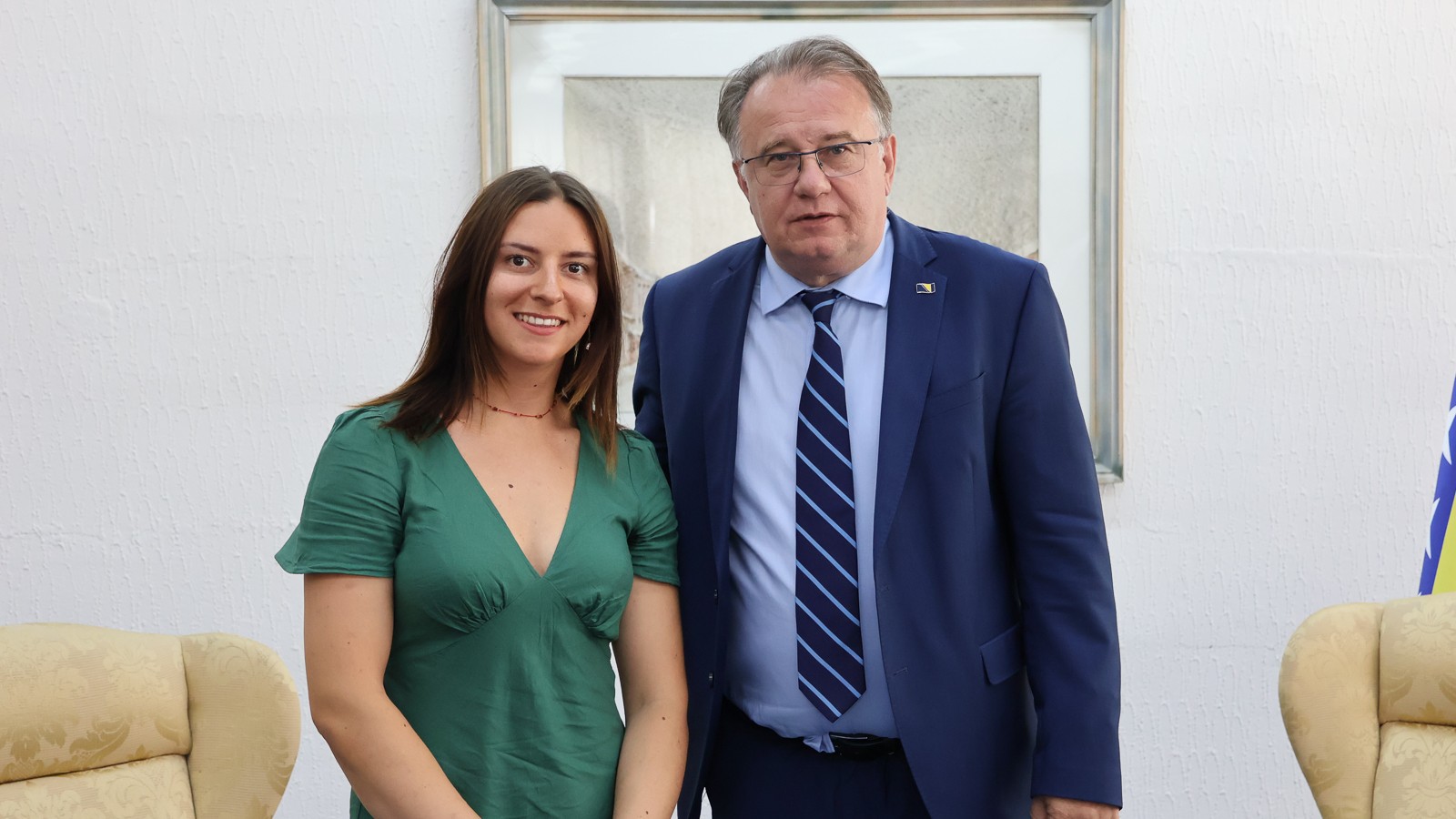 Premijer Nikšić: Vlada Federacije BiH će podržati Muzaferiju u predstojećoj sezoni i njen odlazak na Zimske olimpijske igre