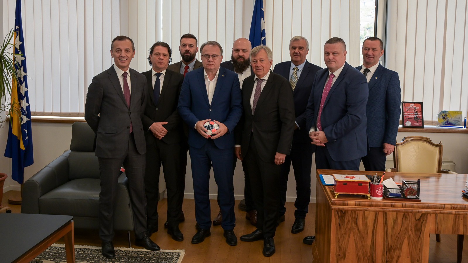 Премијер Никшић са руководством Европске рукометне федерације: Влада Федерације БиХ наставља подржавати стабилизацију и развој бх. рукомета
