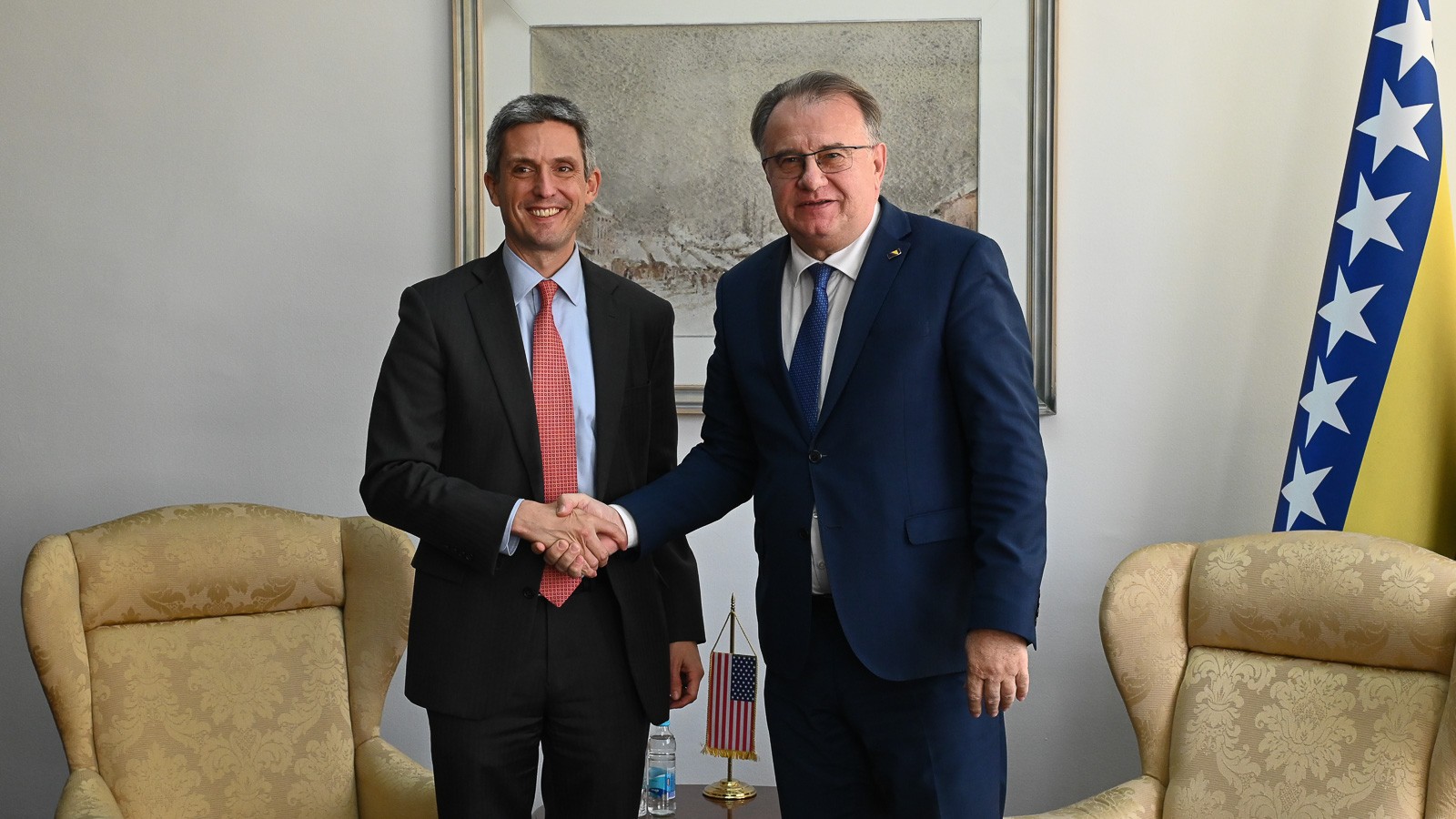 Premijer Nikšić sa Markom Flemingom o važnosti ostvarivanja napretka u realizaciji projekta Južne interkonekcije