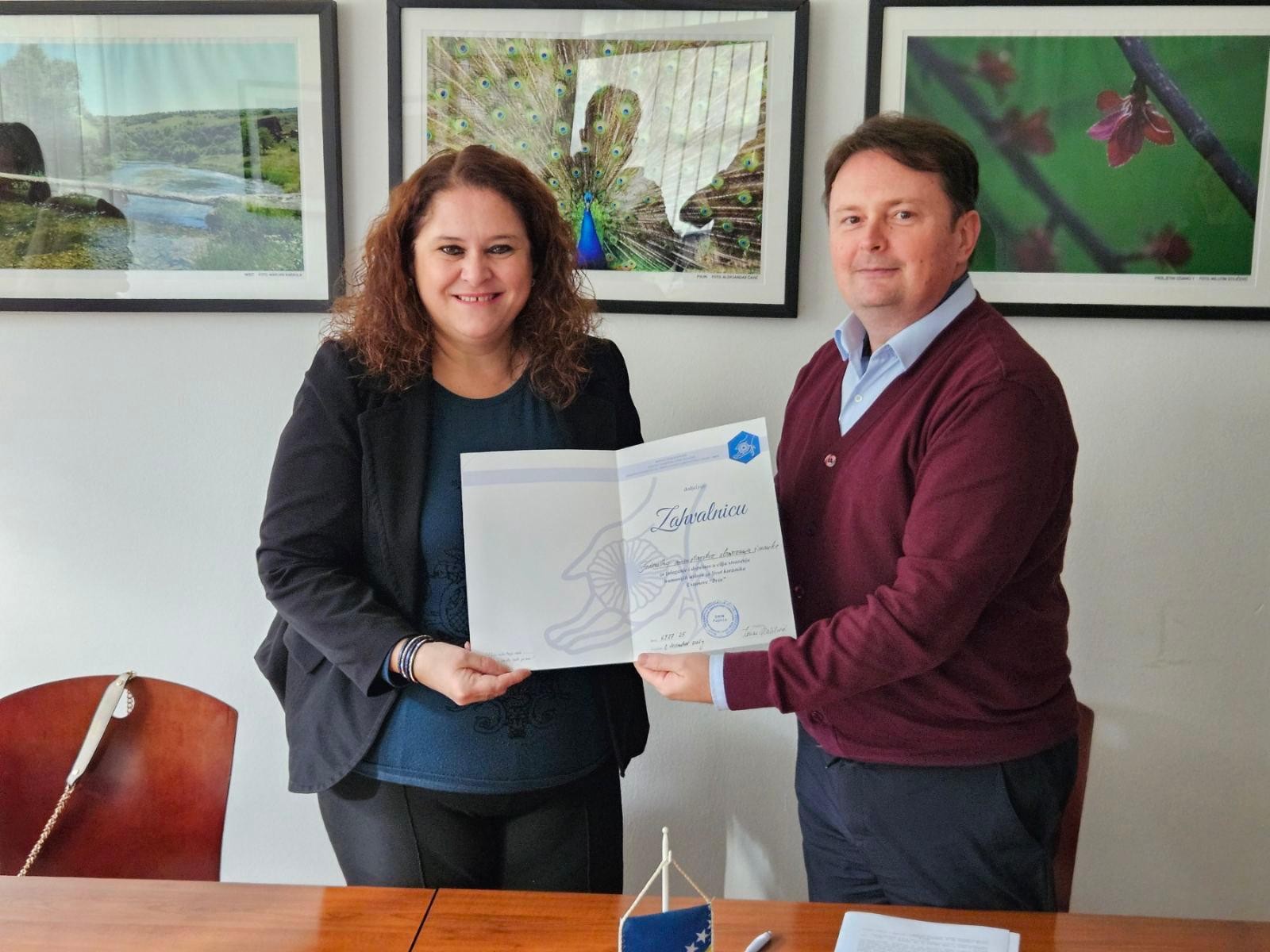 Ministrica Duraković potpisala ugovor o finansiranju odgojno-obrazovnih programa Ustanove „Drin“