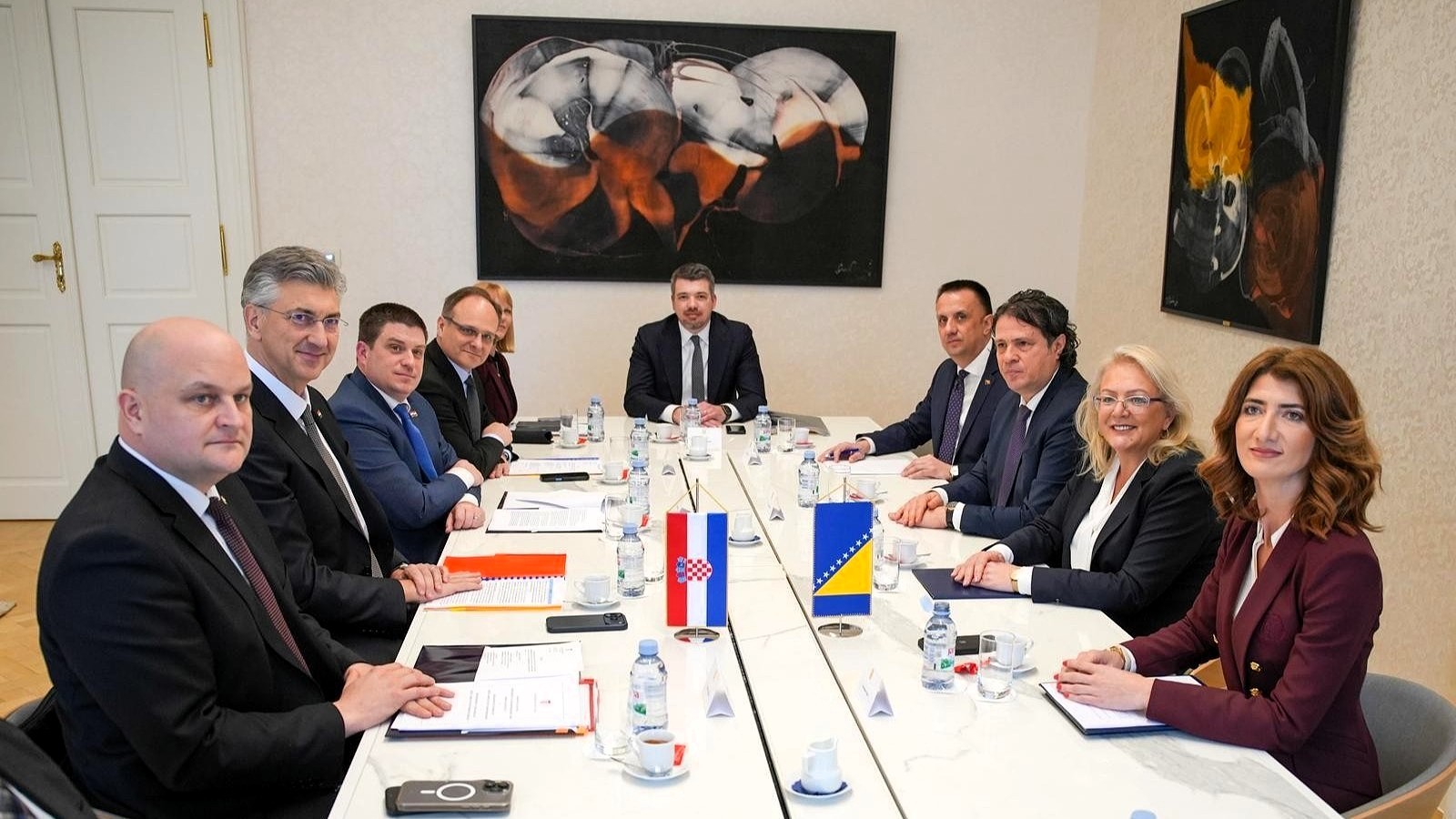 Delegacija Federacije BiH u Zagrebu: Otvoren dijalog o jačanju bilateralne saradnje, infrastrukture i energetike