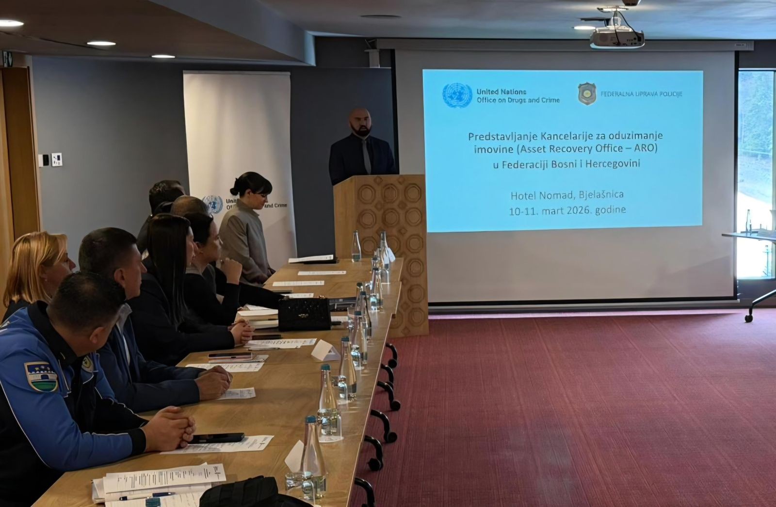 Ministar Isak na predstavljanju ARO kancelarije za povrat imovine