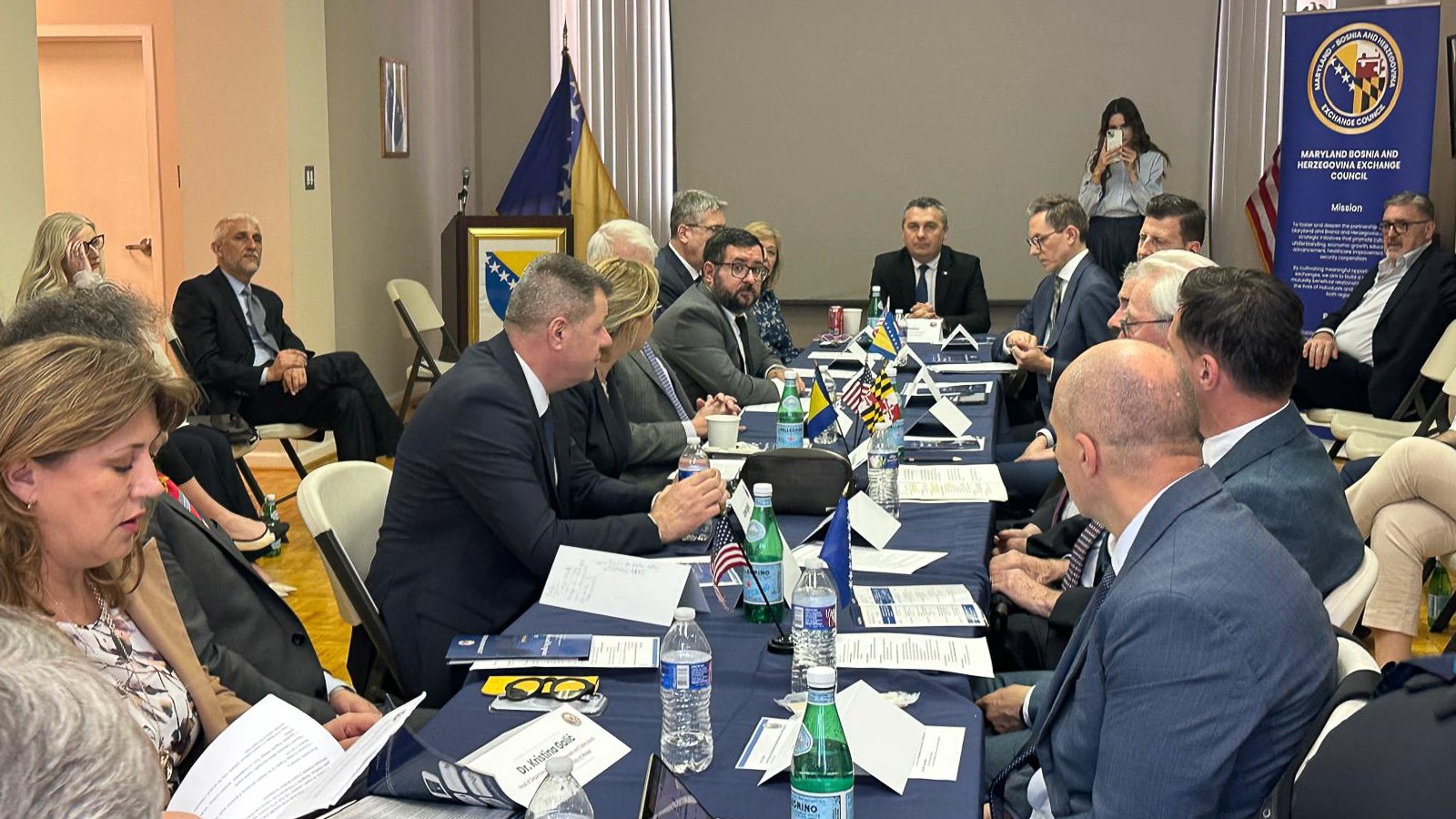 Ministar Dizdar učestvovao na Okruglom stolu „Institucionalni   i ekonomski putevi za angažman SAD-a i BiH“ u Washingtonu