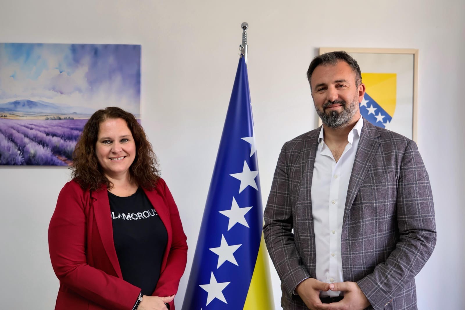 Ministrica Duraković razgovarala s potpredsjednikom Stojanovićem