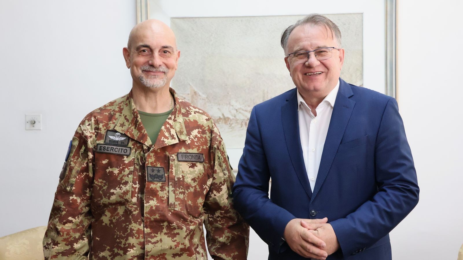 Premijer Nikšić razgovarao s komandatom EUFOR-a