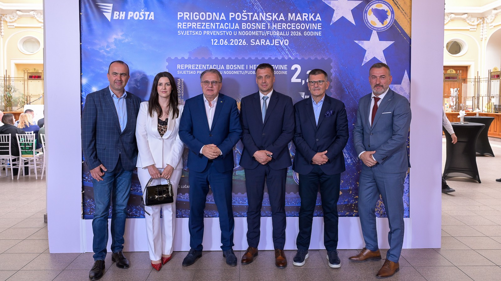 Premijer Nikšić prisustvovao promociji poštanske marke posvećene historijskom plasmanu nogometne reprezentacije BiH