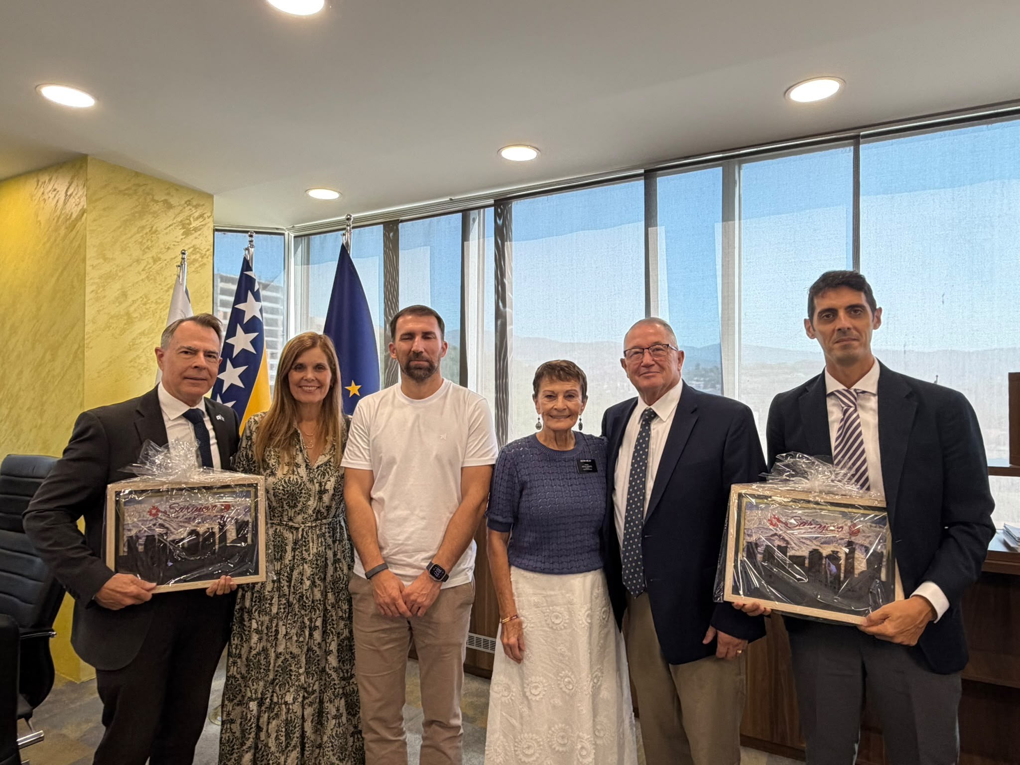 Ministar Delić s humanitarnim predstavnicima Crkve Isusa Krista svetaca posljednjih dana