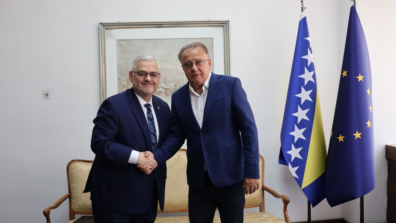 Premijer Nikšić razgovarao s vršiocem dužnosti  visokog predstavnika za BiH Crishockom