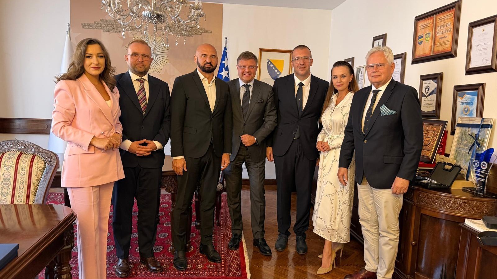 Ministar Isaka s delegacijom iz Poljske: Sigurnost kao temelj ekonomskog razvoja i privrednih investicija