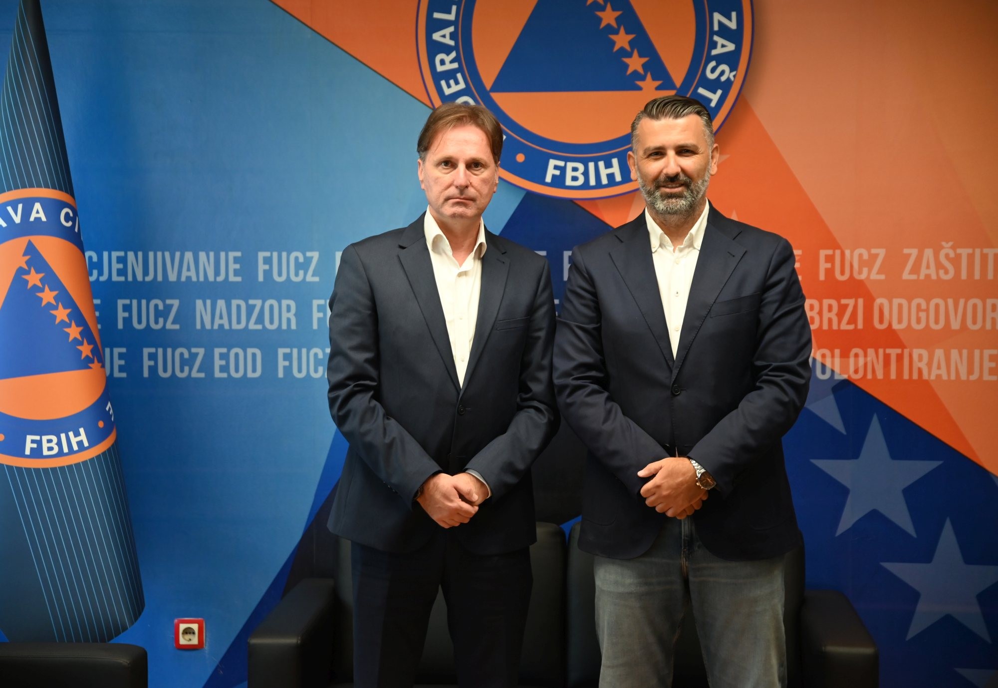 Ministar Hrnjić posjetio FUCZ: U fokusu razgovori  o suši u poljoprivredi i aktivnim šumskim požarima