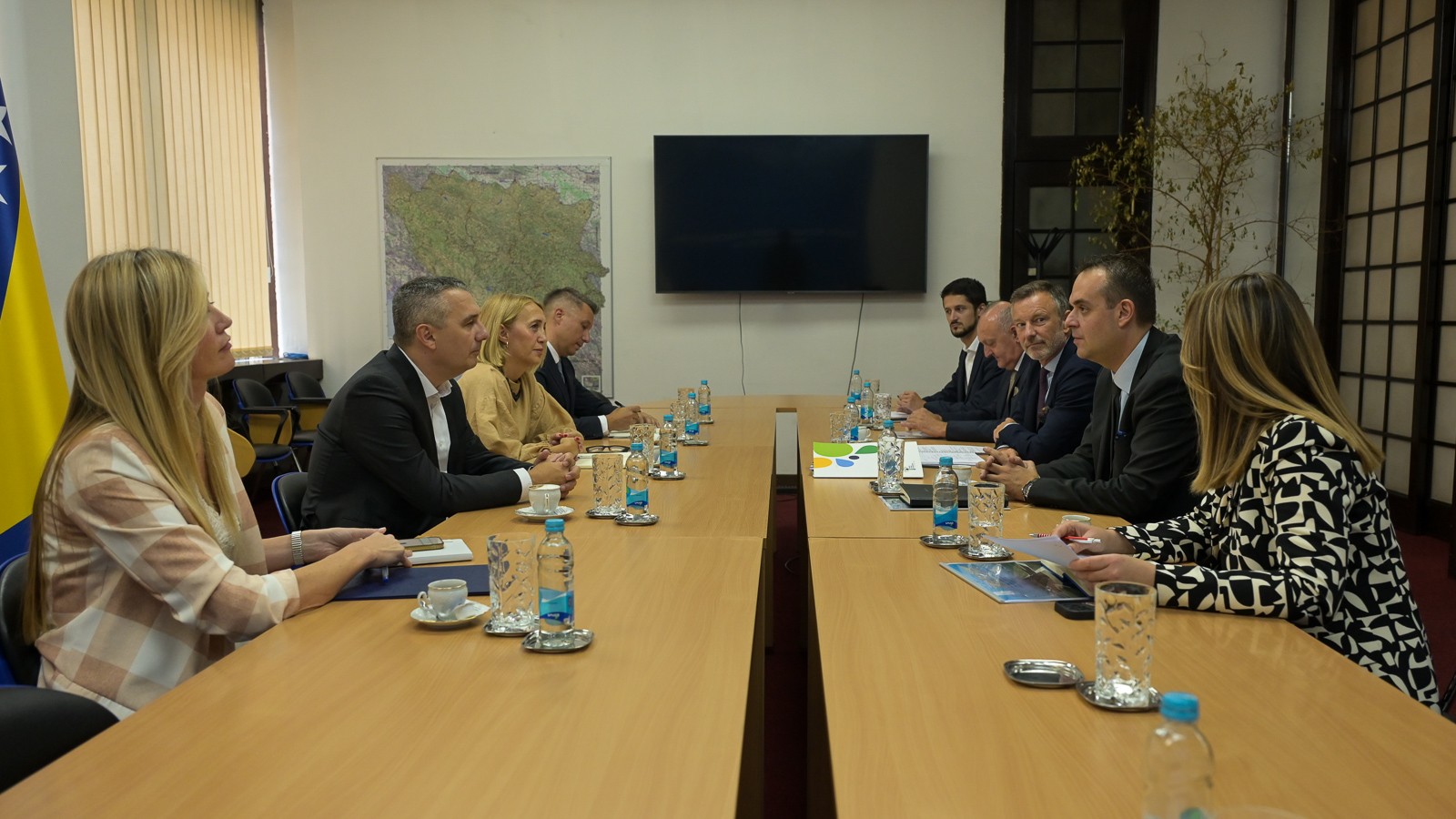 Делегација Владе Федерације БиХ с генералним директором АЦИ-а Еуропе о унапређењу авио-промета