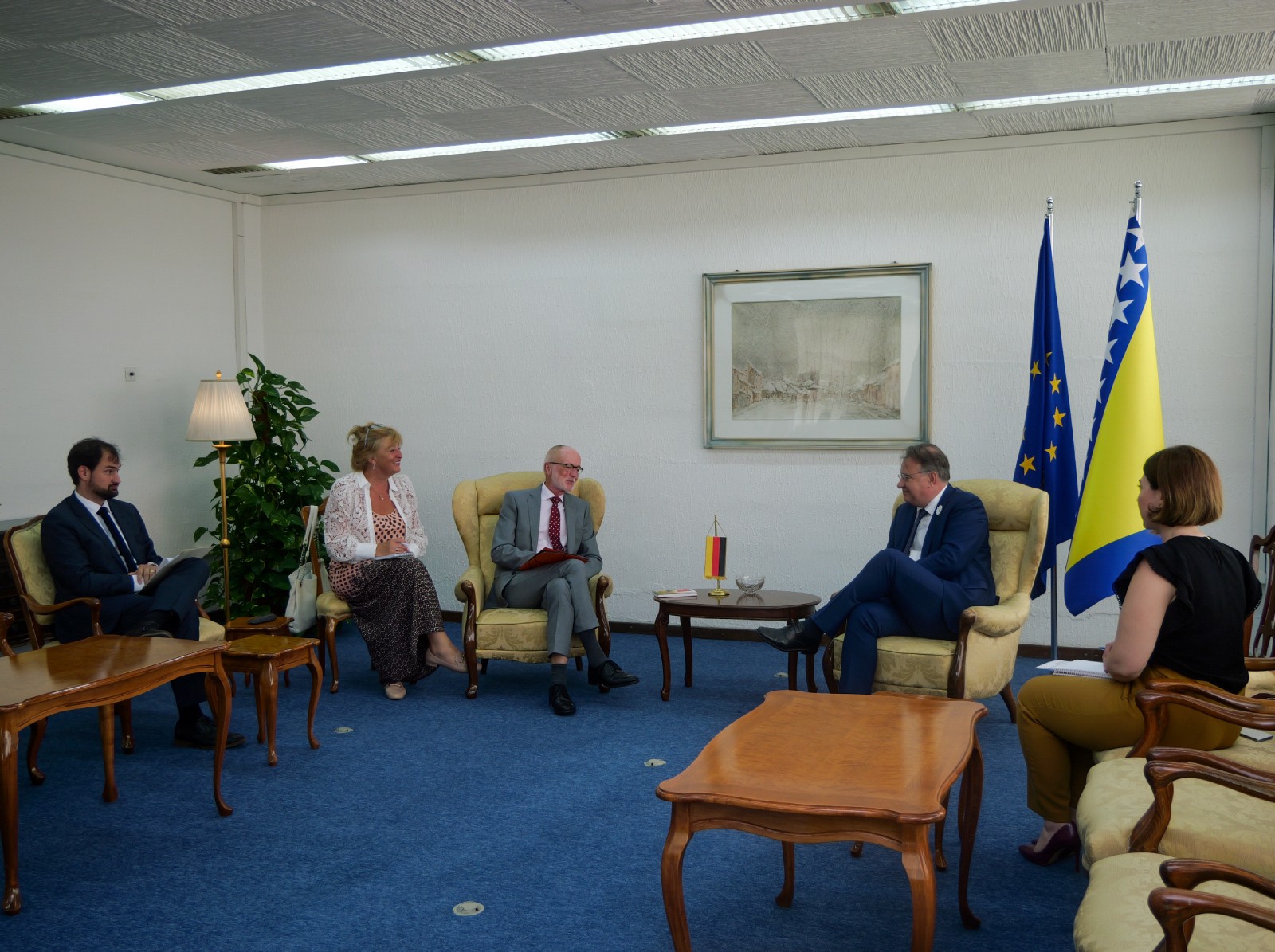 Premijer Nikšić s njemačkim ambasadorom u BiH: Vlada FBiH opredijeljena ispunjenju reformskih obaveza