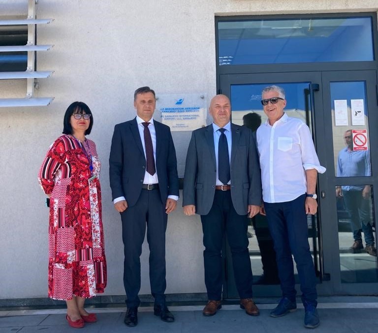 Novalić obišao radove na Međunarodnom aerodromu Sarajevo