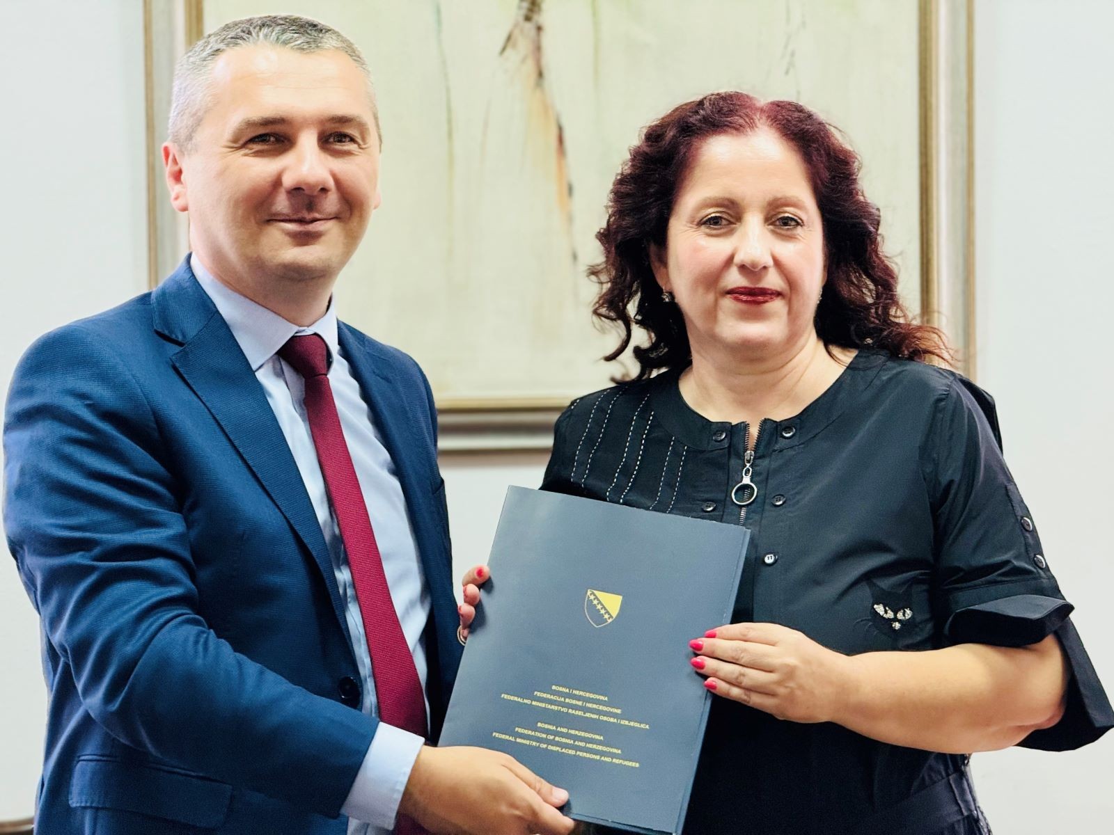 Министар Диздар у Мостару: Значајна подршка за унапређење здравствене заштите, образовања и спорта