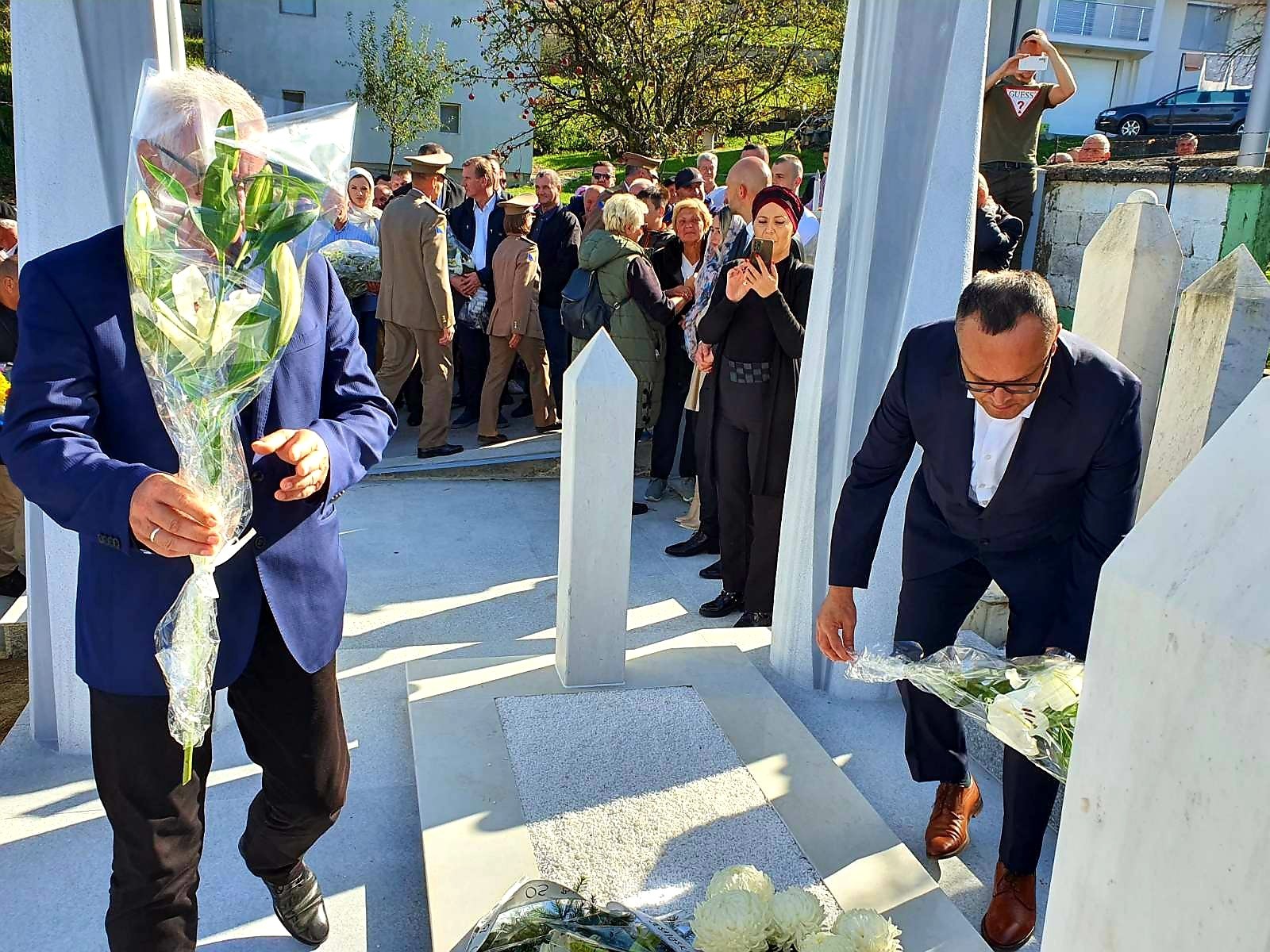 Терзо на обиљежавању 30. годишњице погибије хероја АРБиХ Хајрудина Мешића
