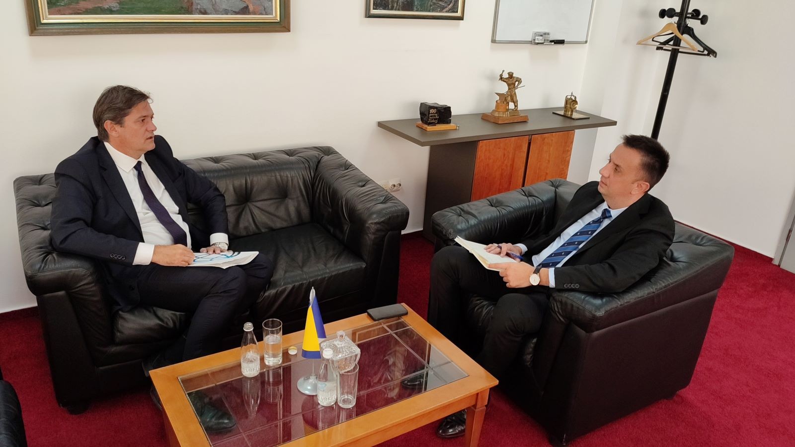 Ministar Lakić sa šefom Ureda Svjetske banke u BiH o tranziciji energetskog sektora