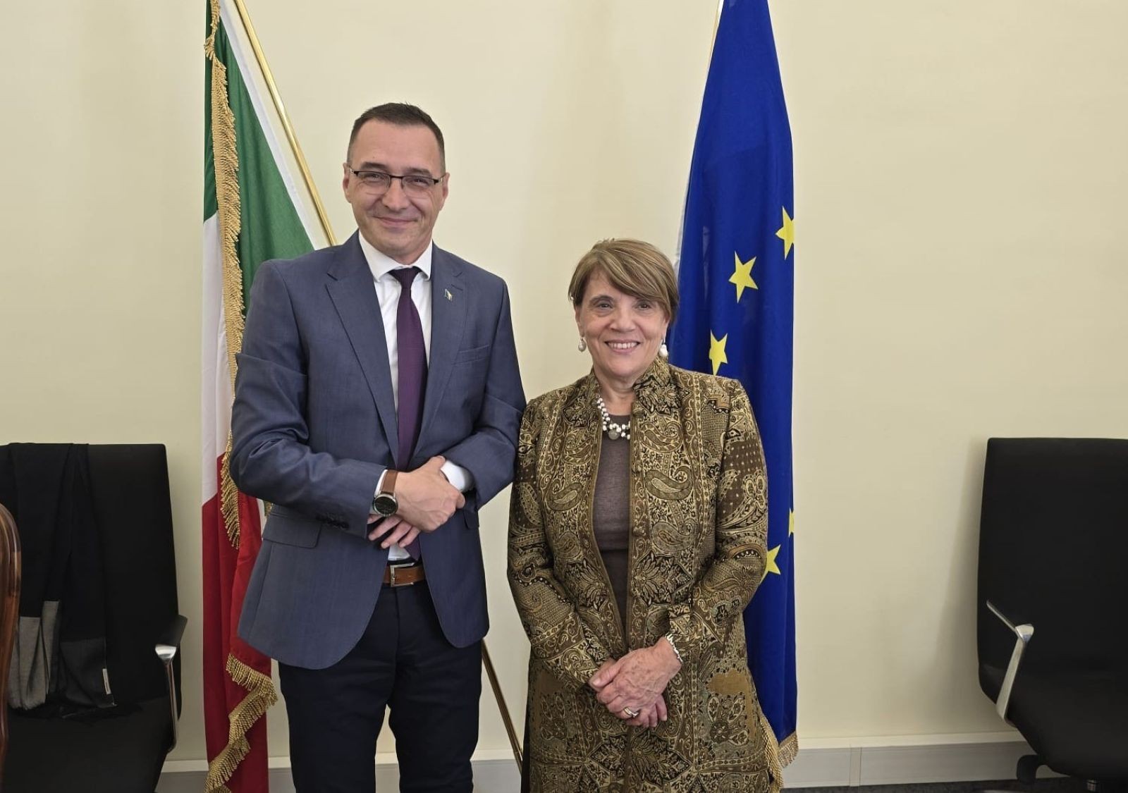 Direktor Bašić posjetio institucije za borbu protiv organizovanog kriminala u Italiji