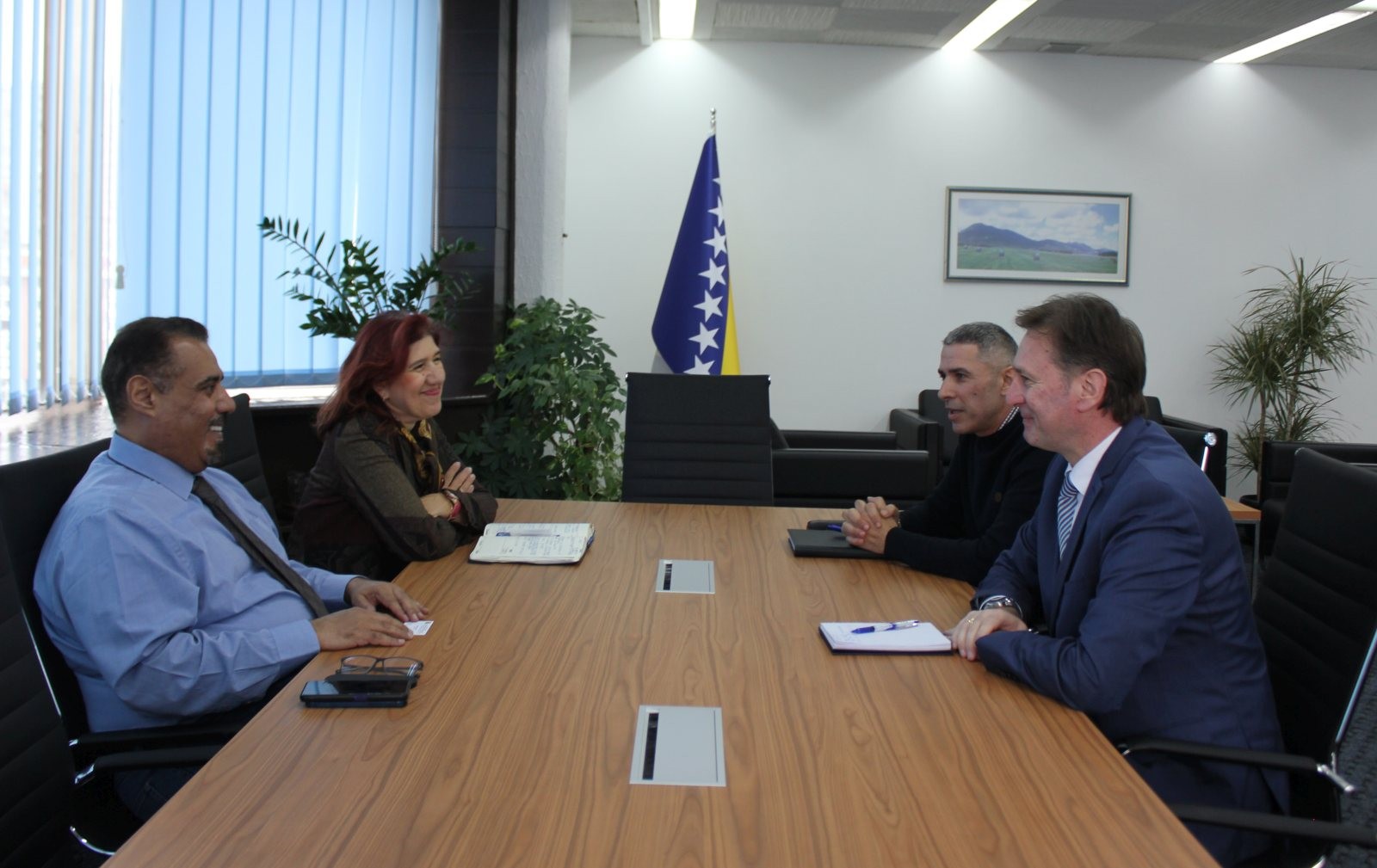 Ministar Hrnjić i Alshaiji: Unaprijediti poslovnu saradnju između BiH i Kuvajta